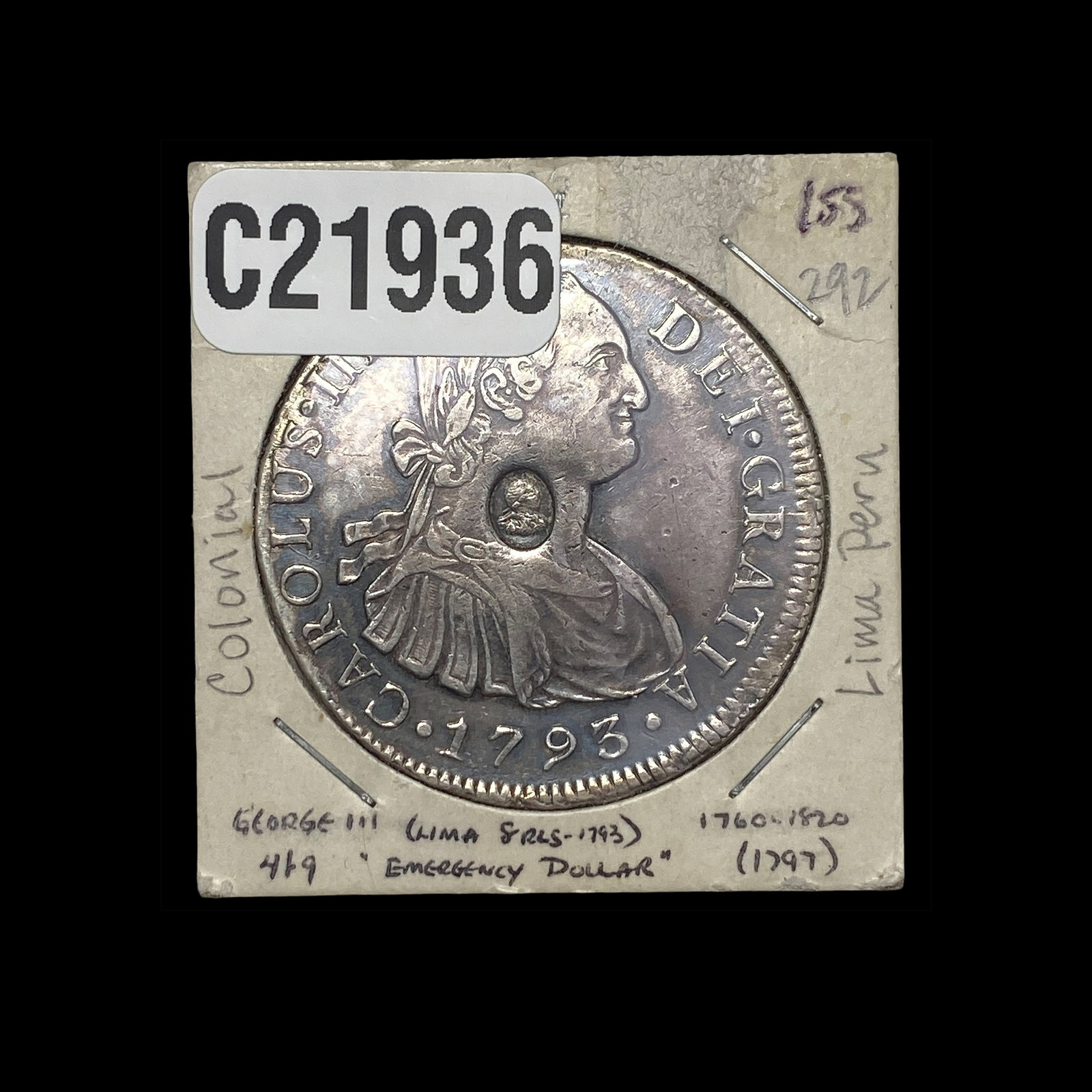 1793 Lima Preu Silver 8 Reales G.B. Counter-Strike: 1793 Lima Preu Silver 8 Reales G.B. Counter-Strike