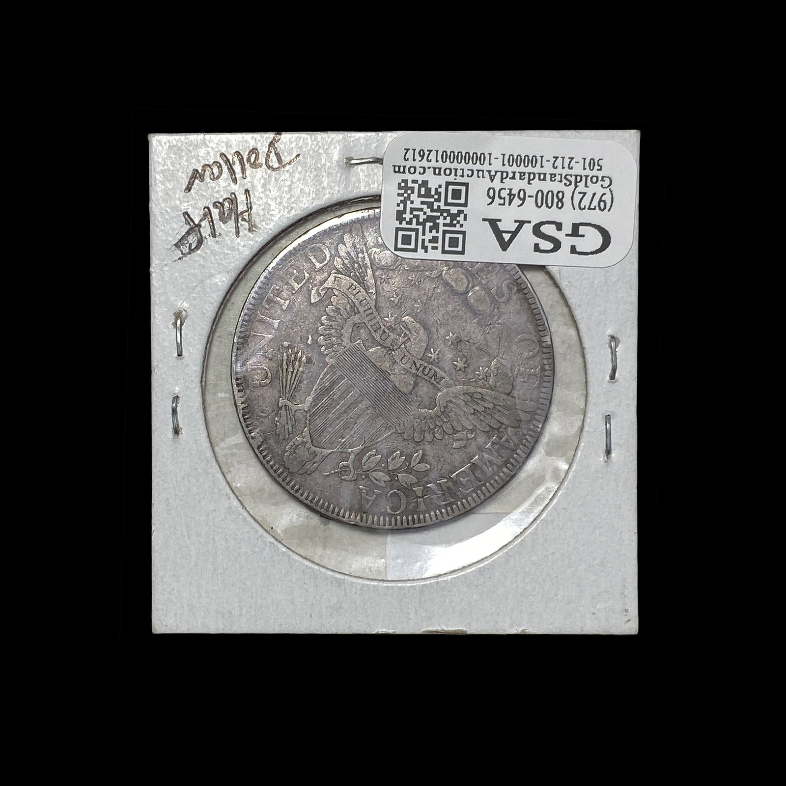 1801 Draped Bust Half Dollar - 2