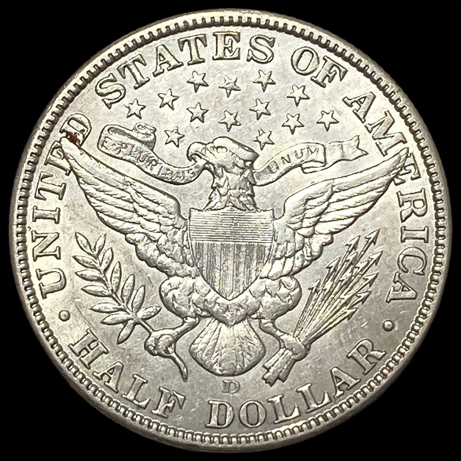 1912-D Barber Half Dollar - 2