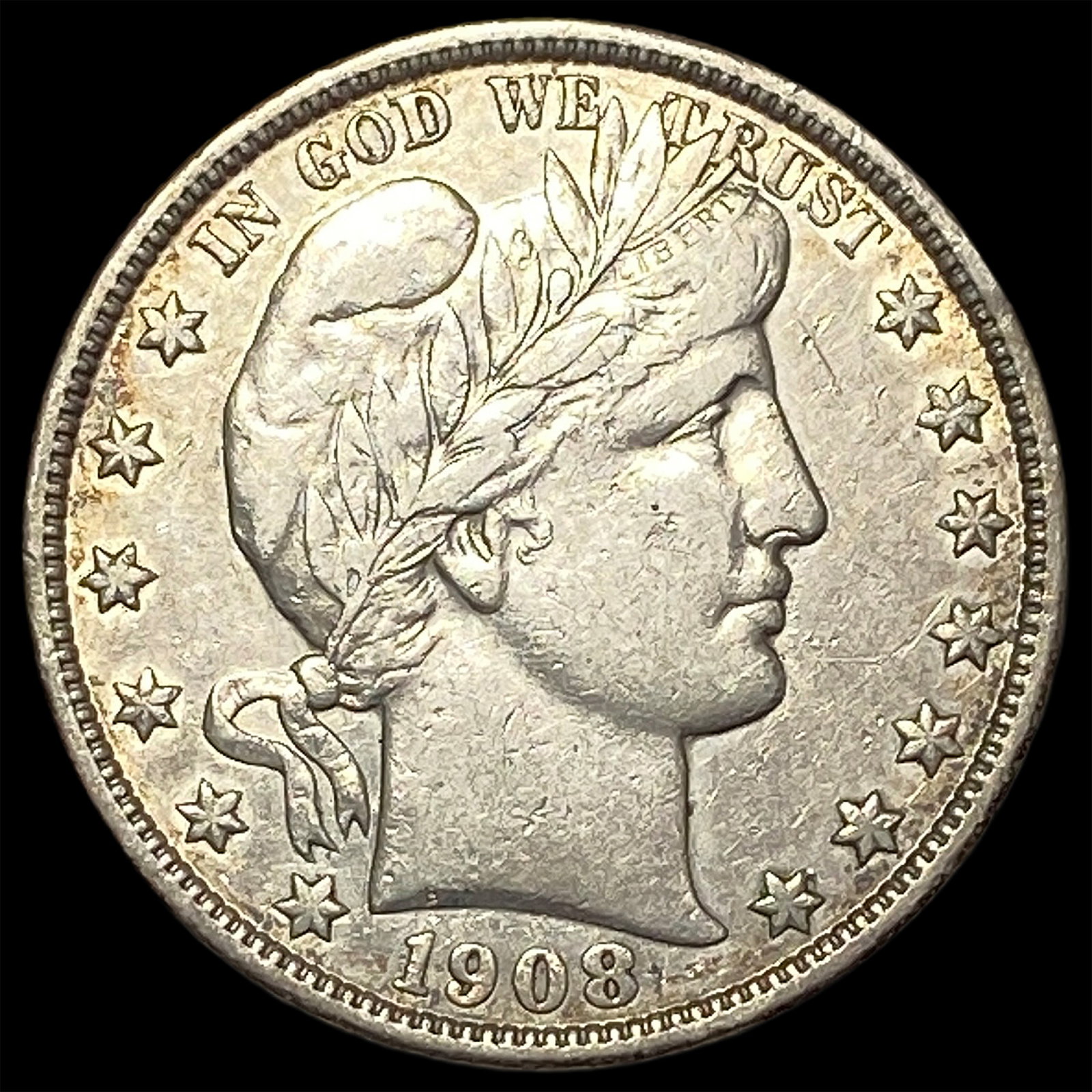 1908-O Barber Half Dollar: 1908-O Barber Half Dollar