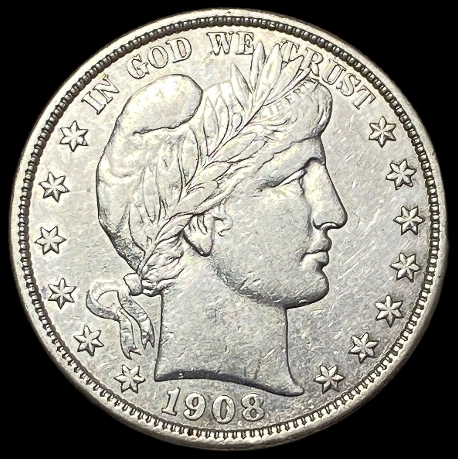 1908-D Barber Half Dollar: 1908-D Barber Half Dollar