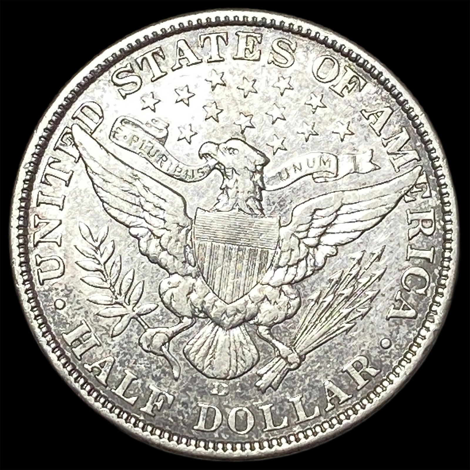 1908-D Barber Half Dollar - 2