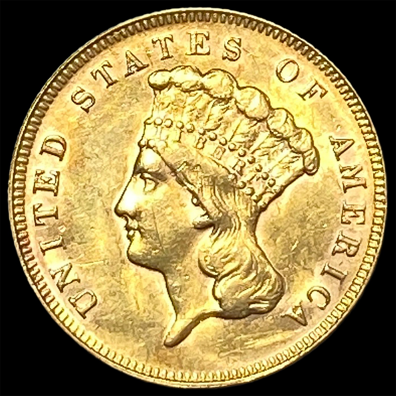1878 $3 Gold Piece: 1878 $3 Gold Piece