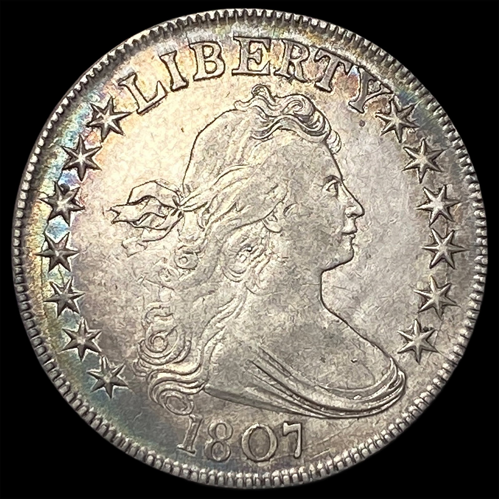 1807 Draped Bust Half Dollar: 1807 Draped Bust Half Dollar