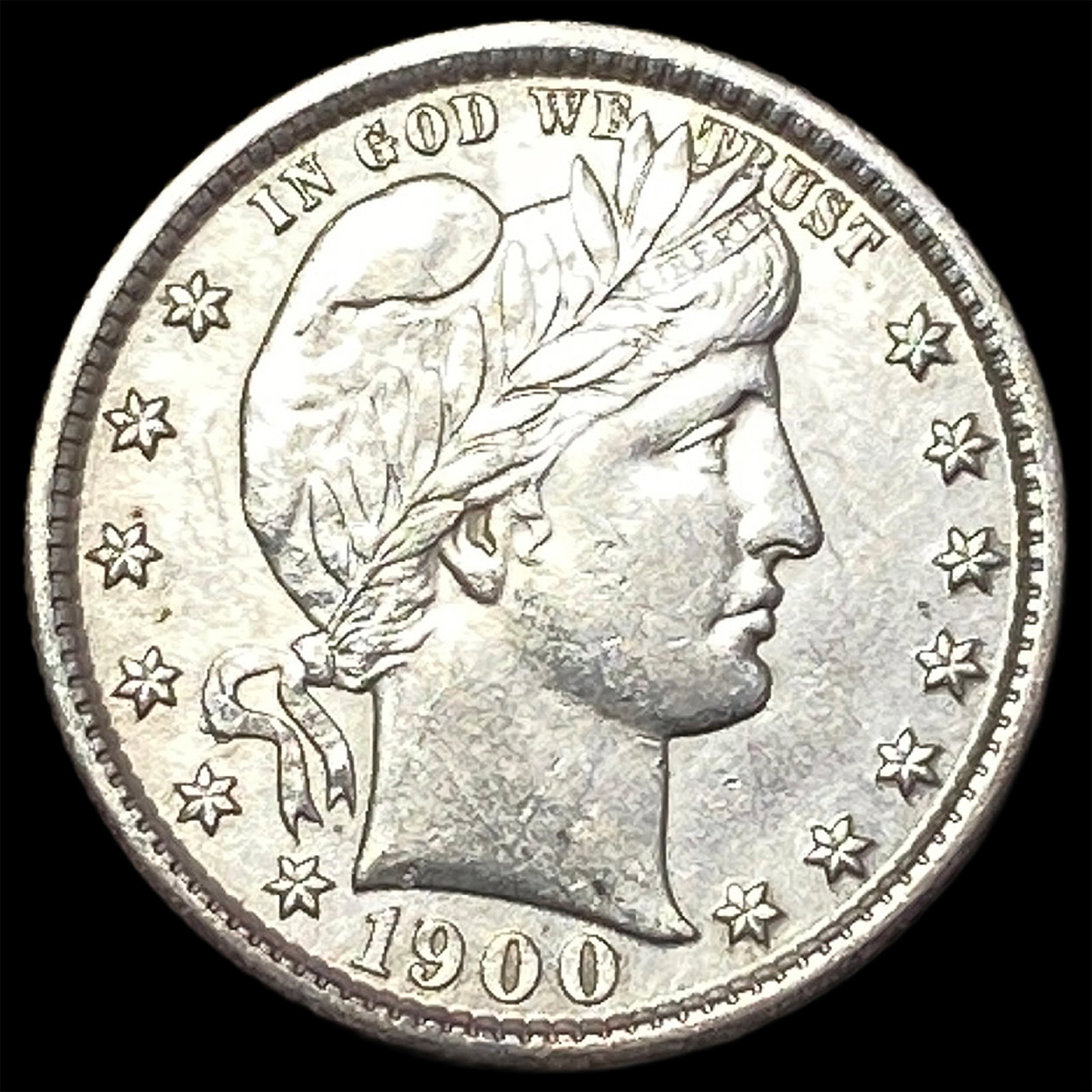 1900 Barber Quarter: 1900 Barber Quarter