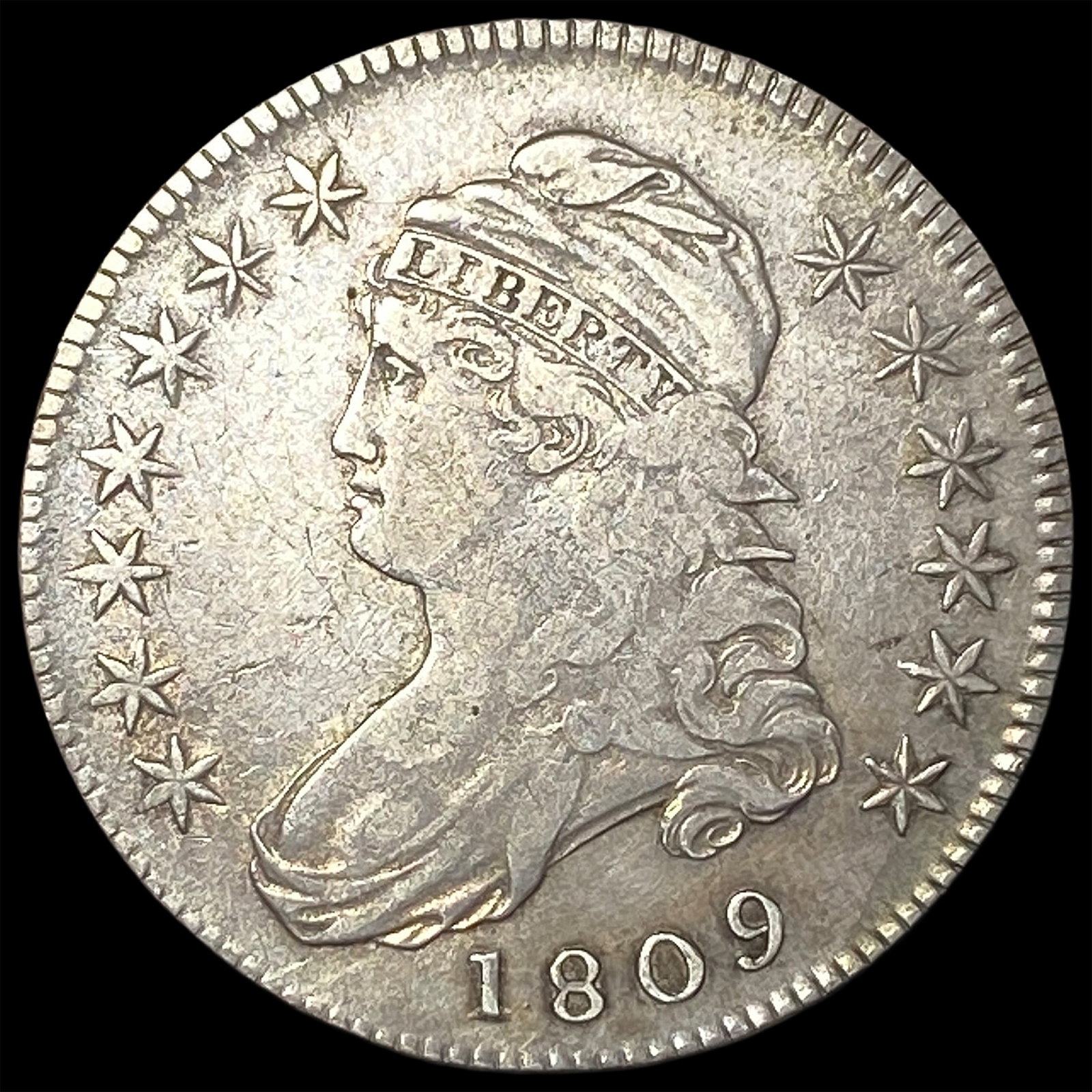 1809 Capped Bust Half Dollar: 1809 Capped Bust Half Dollar
