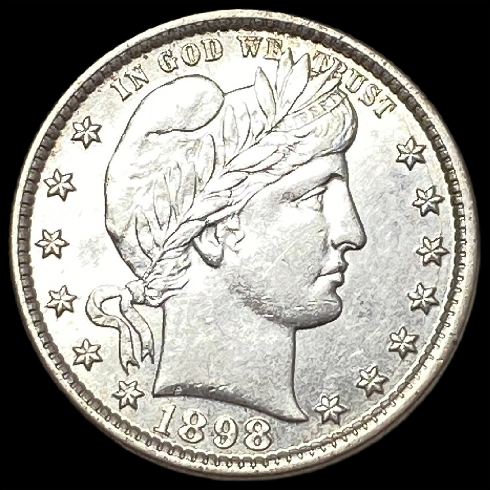 1898 Barber Quarter (1 of 2)