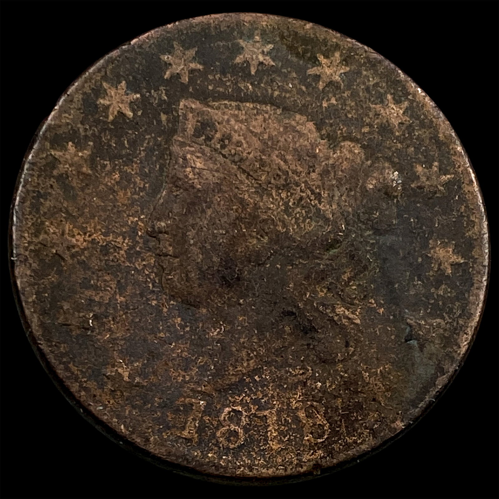 1818 Coronet Head Large Cent (1 of 2)