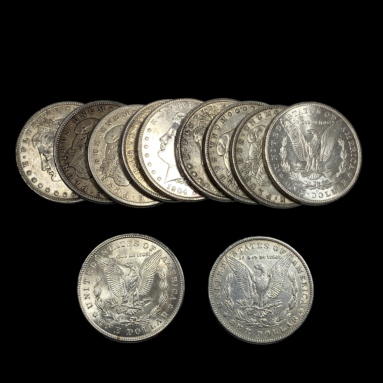 [11] 1882-1921 Morgan Silver Dollar - 2
