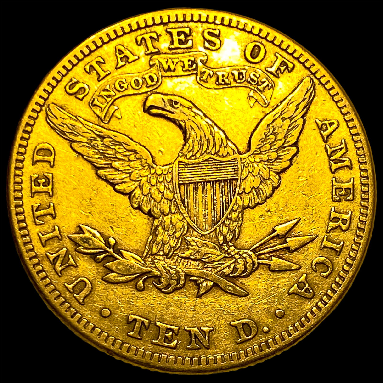 1882 $10 Gold Eagle - 2