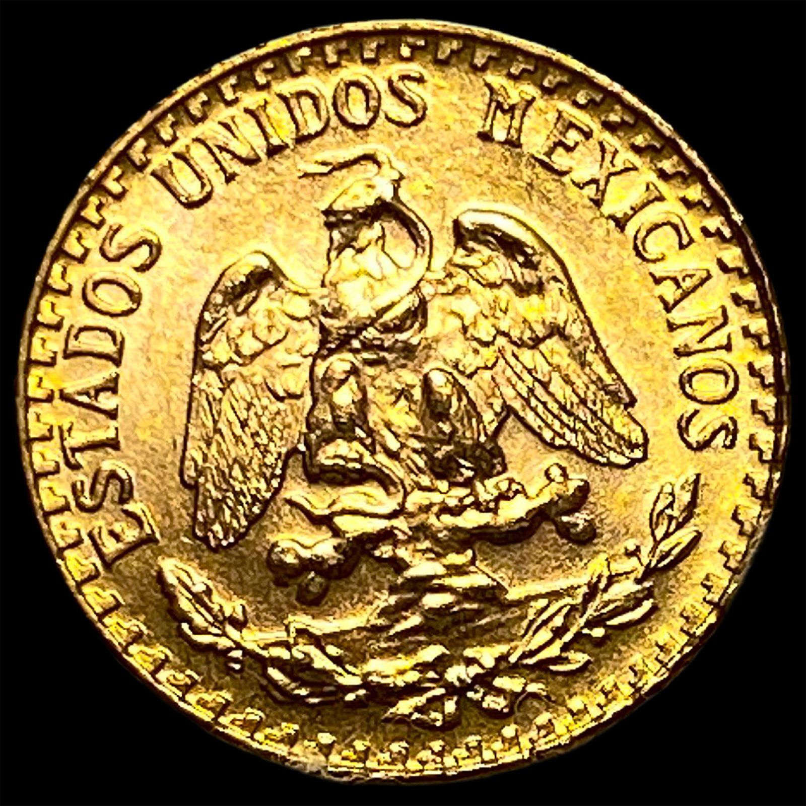 1945Mo Mexico Gold 2 Pesos - 2