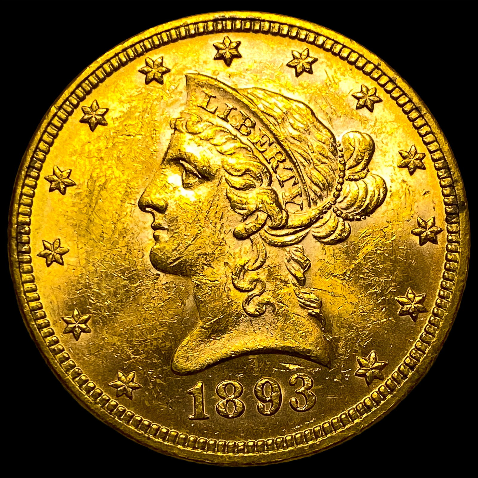 1893 $10 Gold Eagle: 1893 $10 Gold Eagle