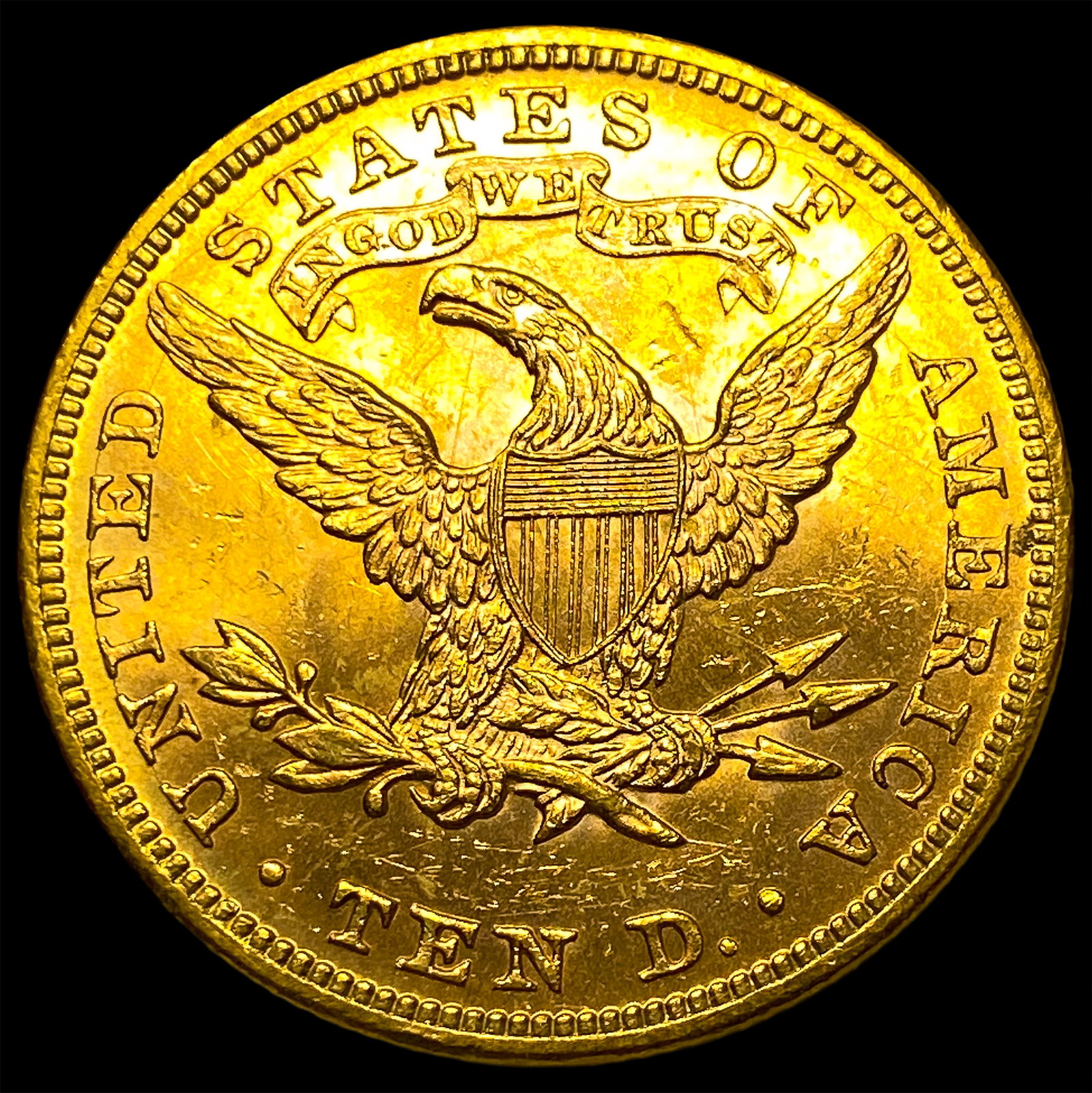 1893 $10 Gold Eagle - 2