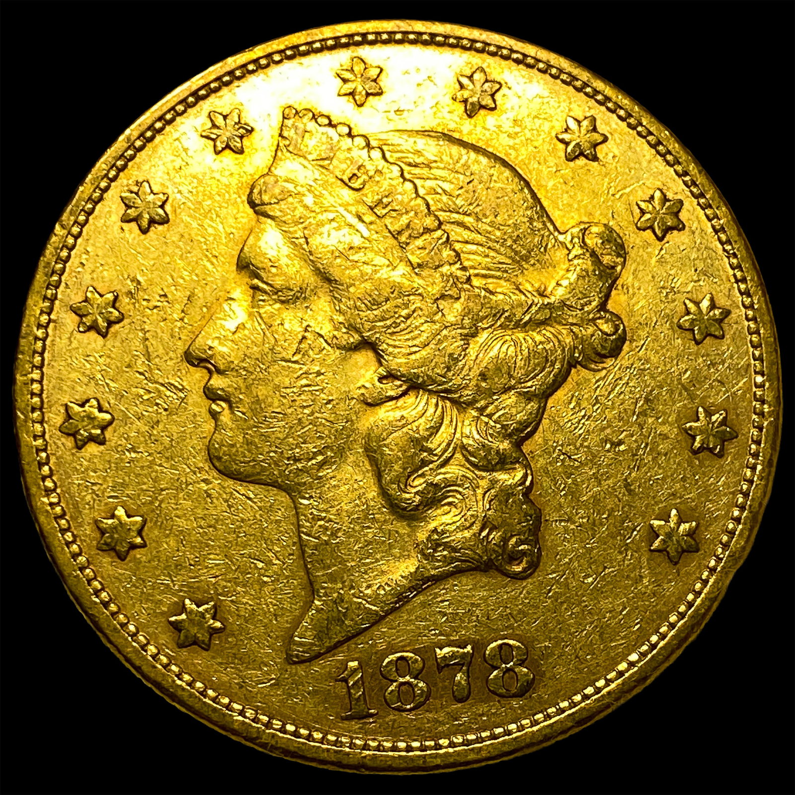 1878-S $20 Gold Double Eagle: 1878-S $20 Gold Double Eagle