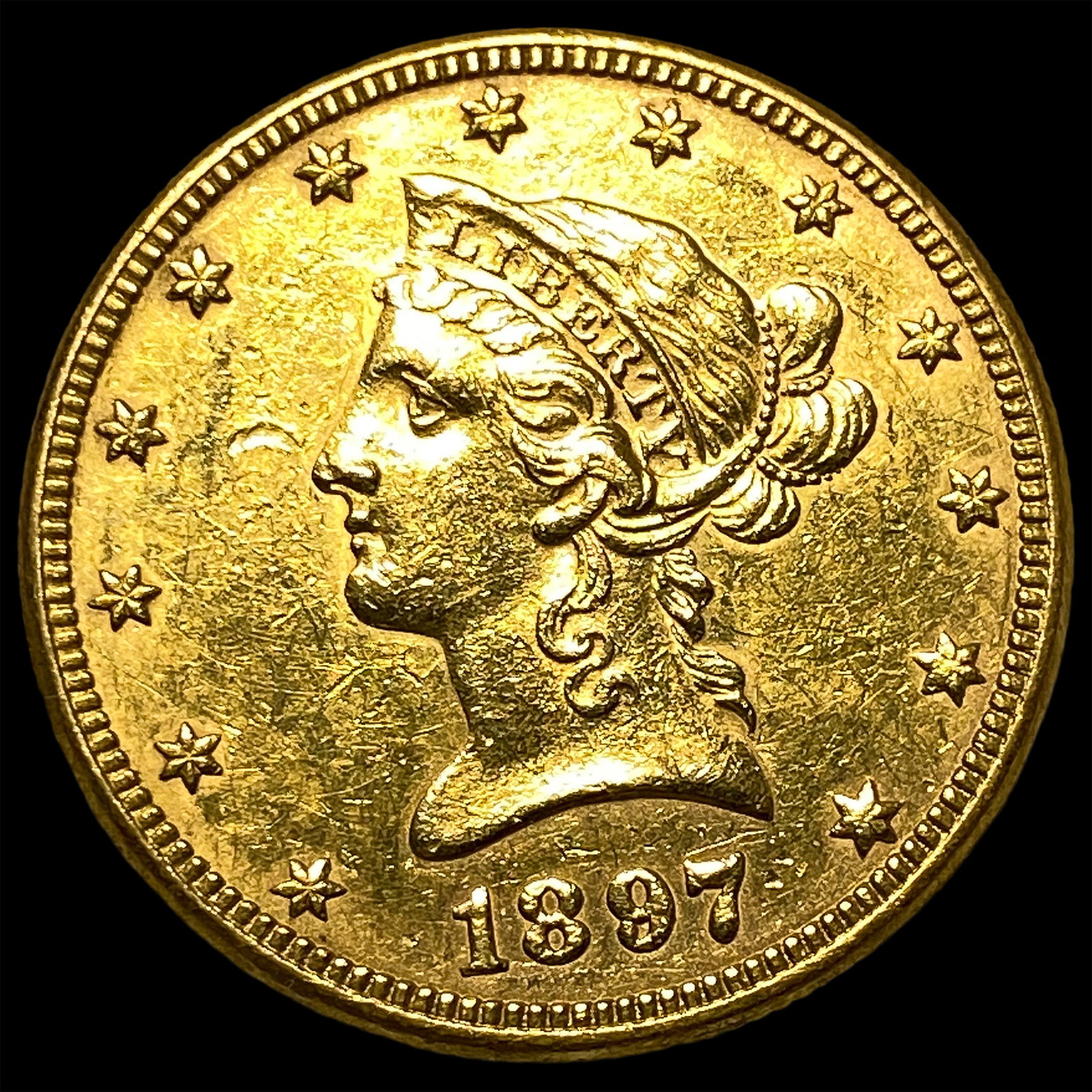 1897 $10 Gold Eagle (1 of 2)