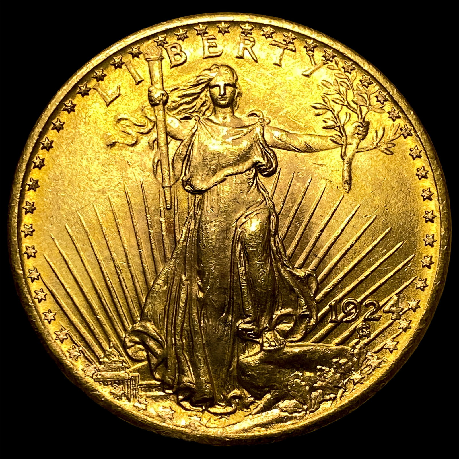 1924 $20 Gold Double Eagle: 1924 $20 Gold Double Eagle