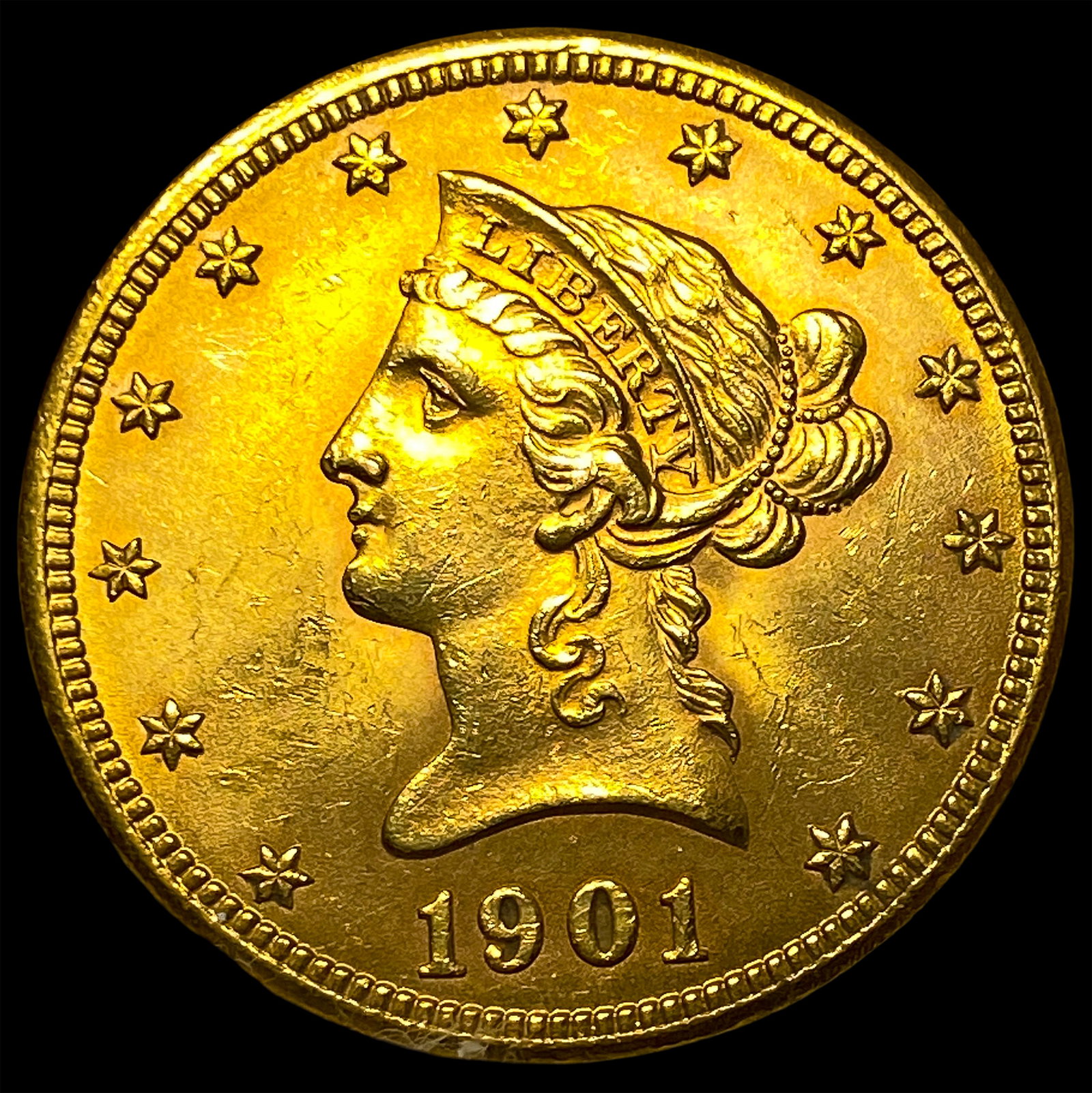 1901 $10 Gold Eagle: 1901 $10 Gold Eagle