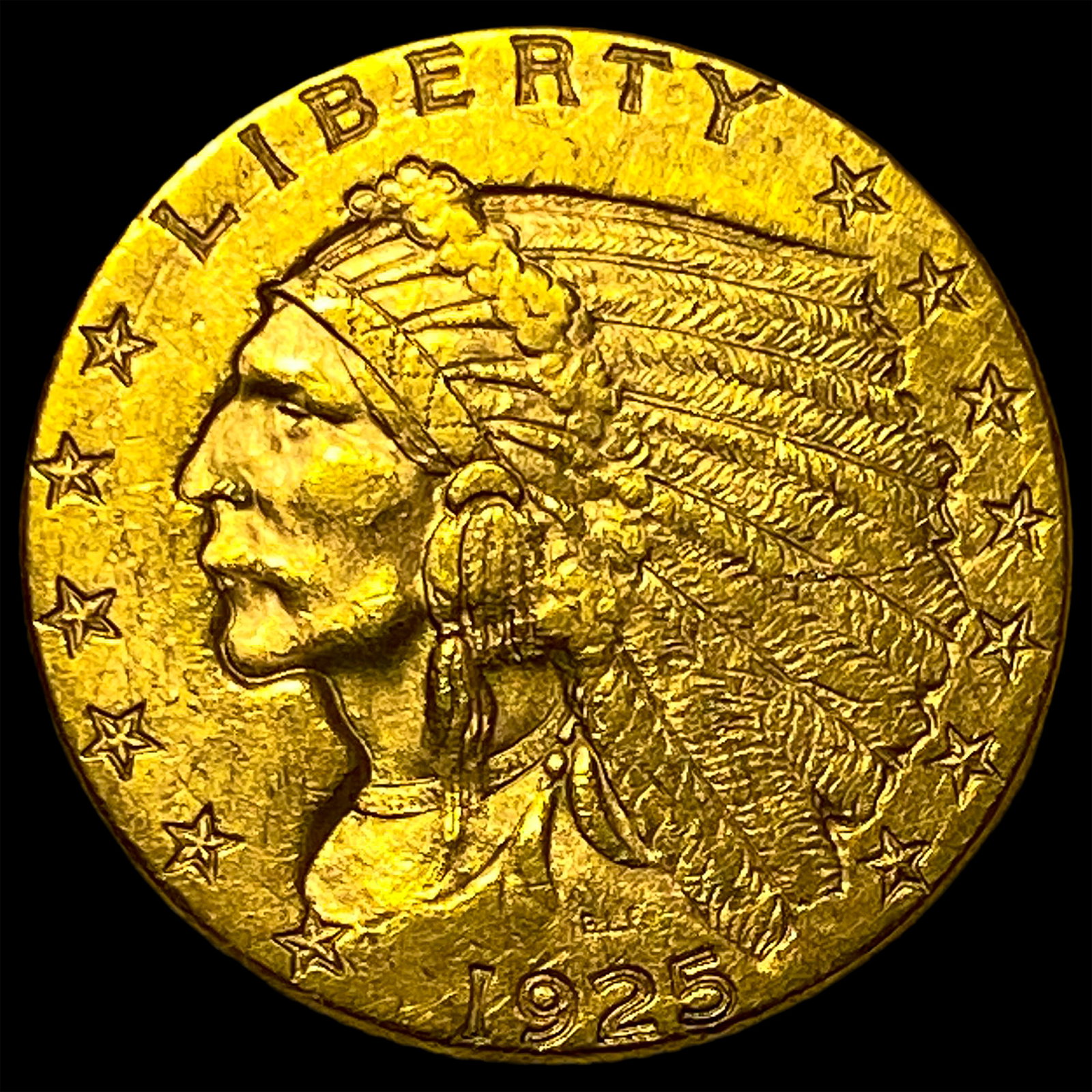 1925-D $2.50 Gold Quarter Eagle: 1925-D $2.50 Gold Quarter Eagle