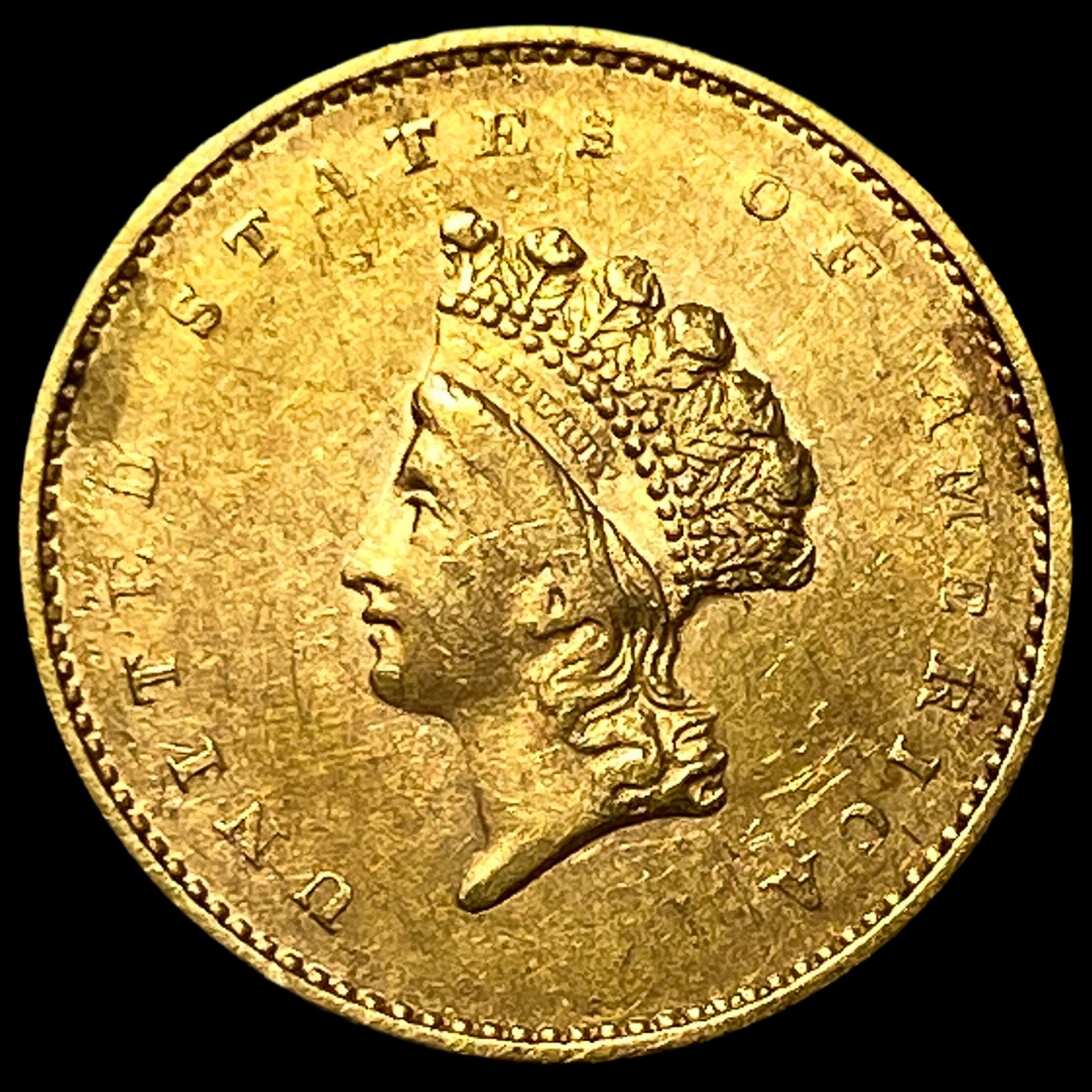 1855 Rare Gold Dollar: 1855 Rare Gold Dollar