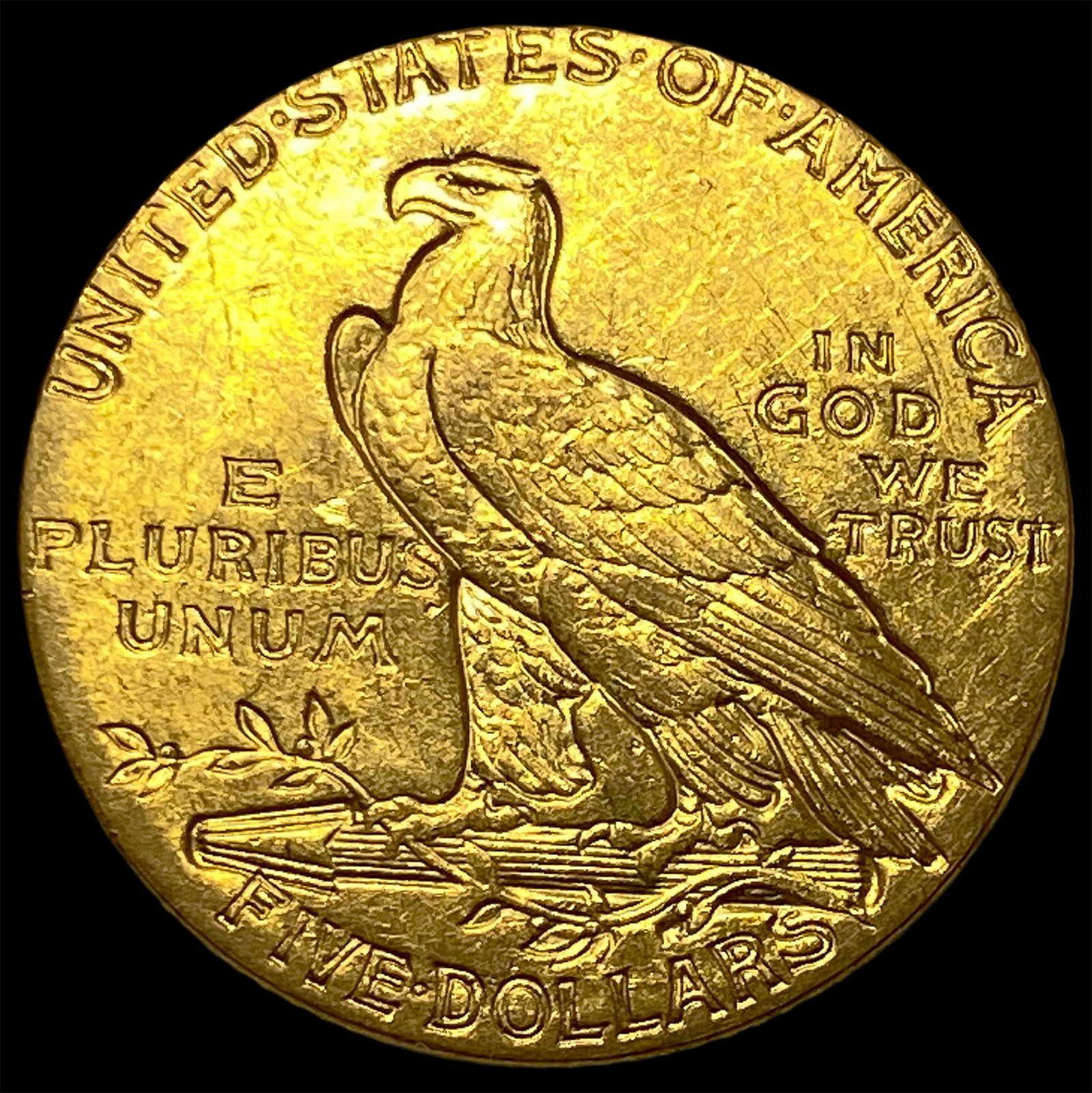 1911 $5 Gold Half Eagle - 2
