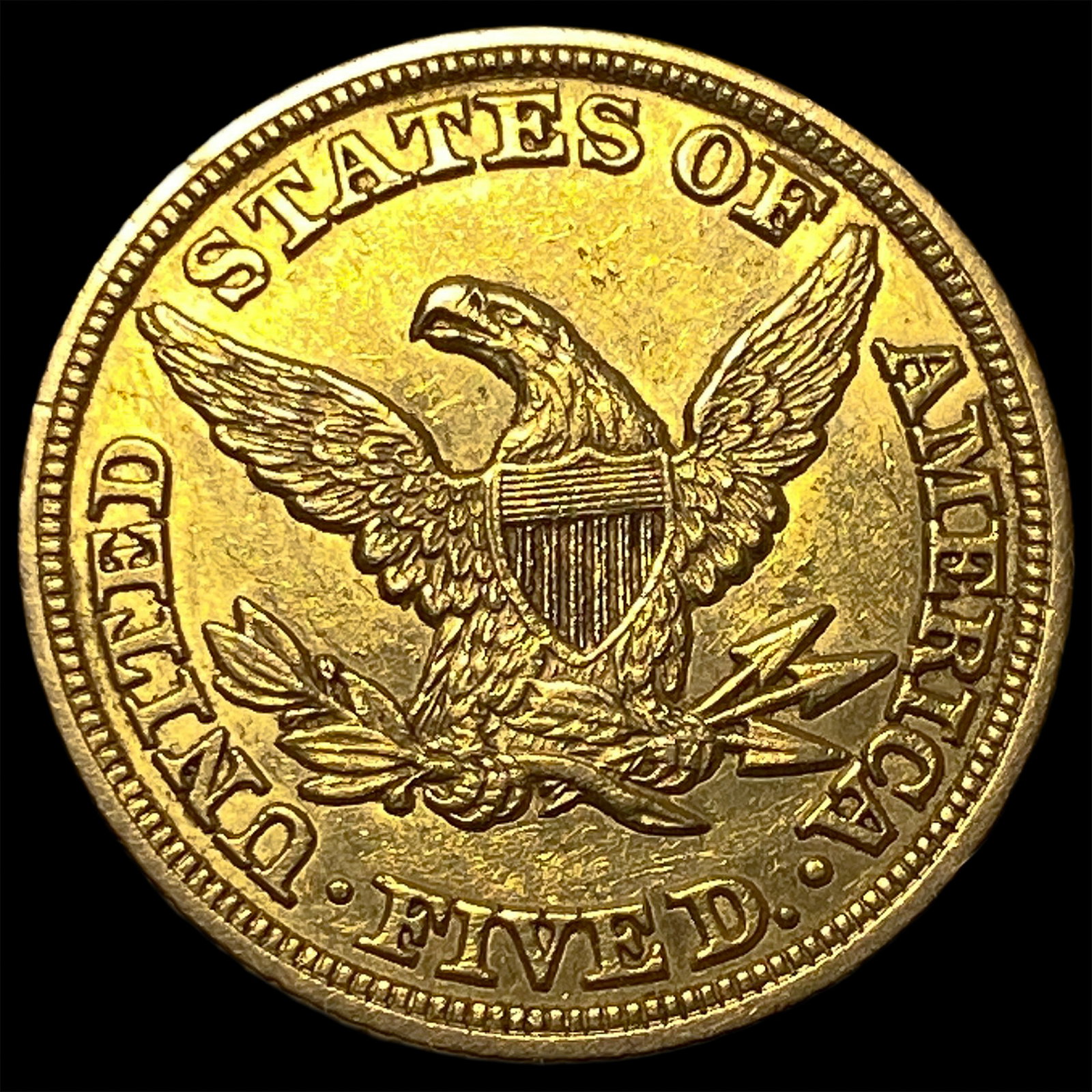 1847 $5 Gold Half Eagle - 2