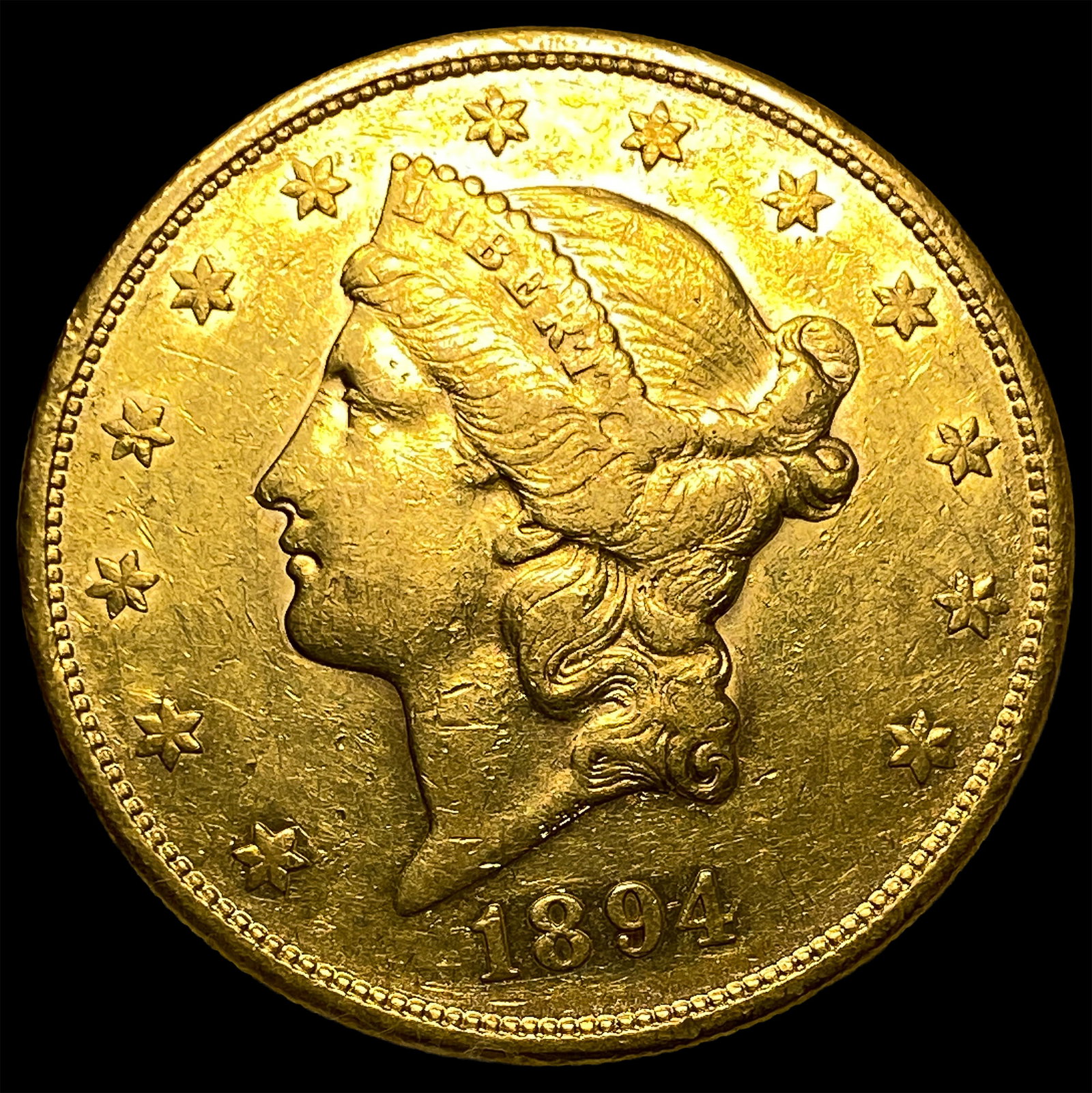 1894-S $20 Gold Double Eagle: 1894-S $20 Gold Double Eagle