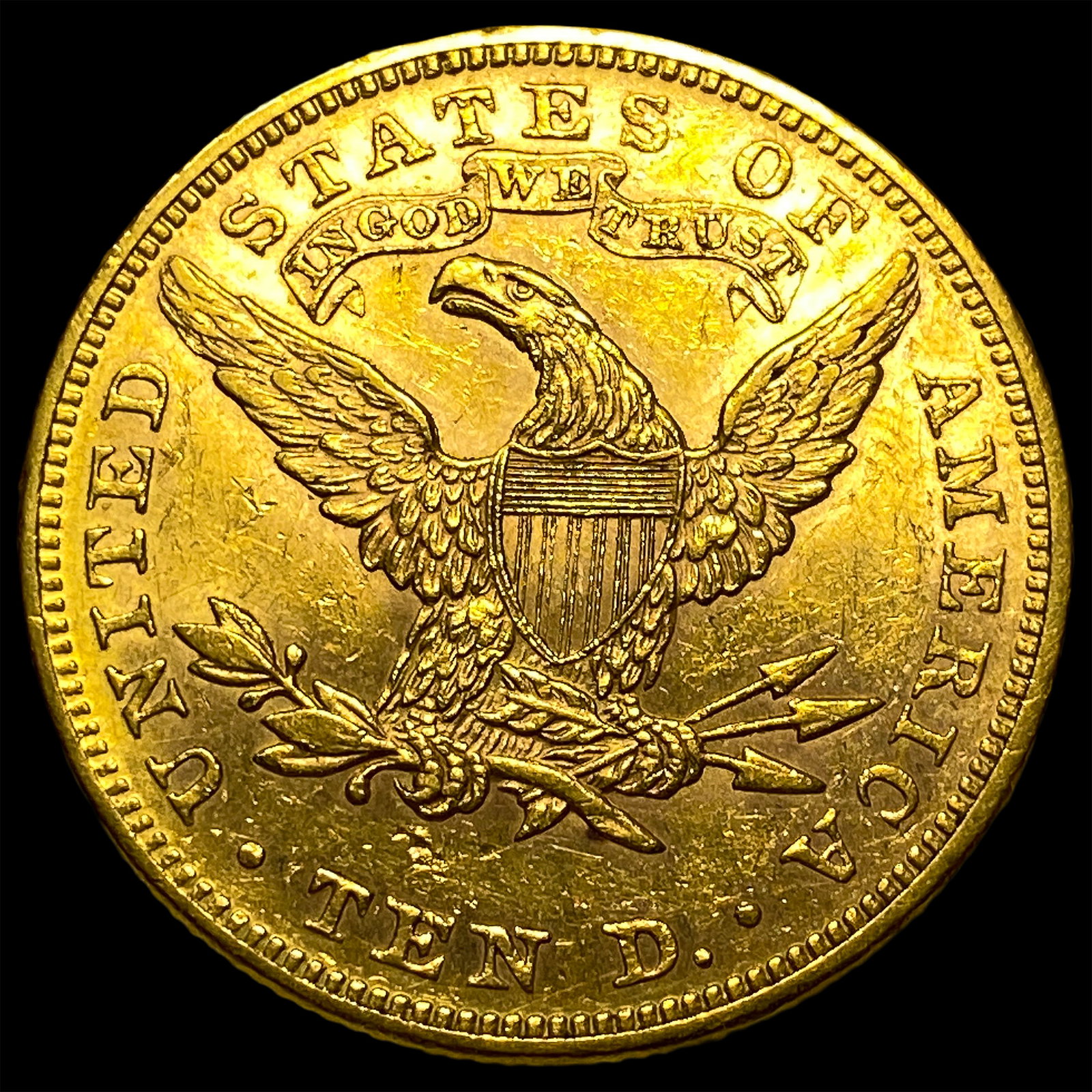 1893 $10 Gold Eagle - 2