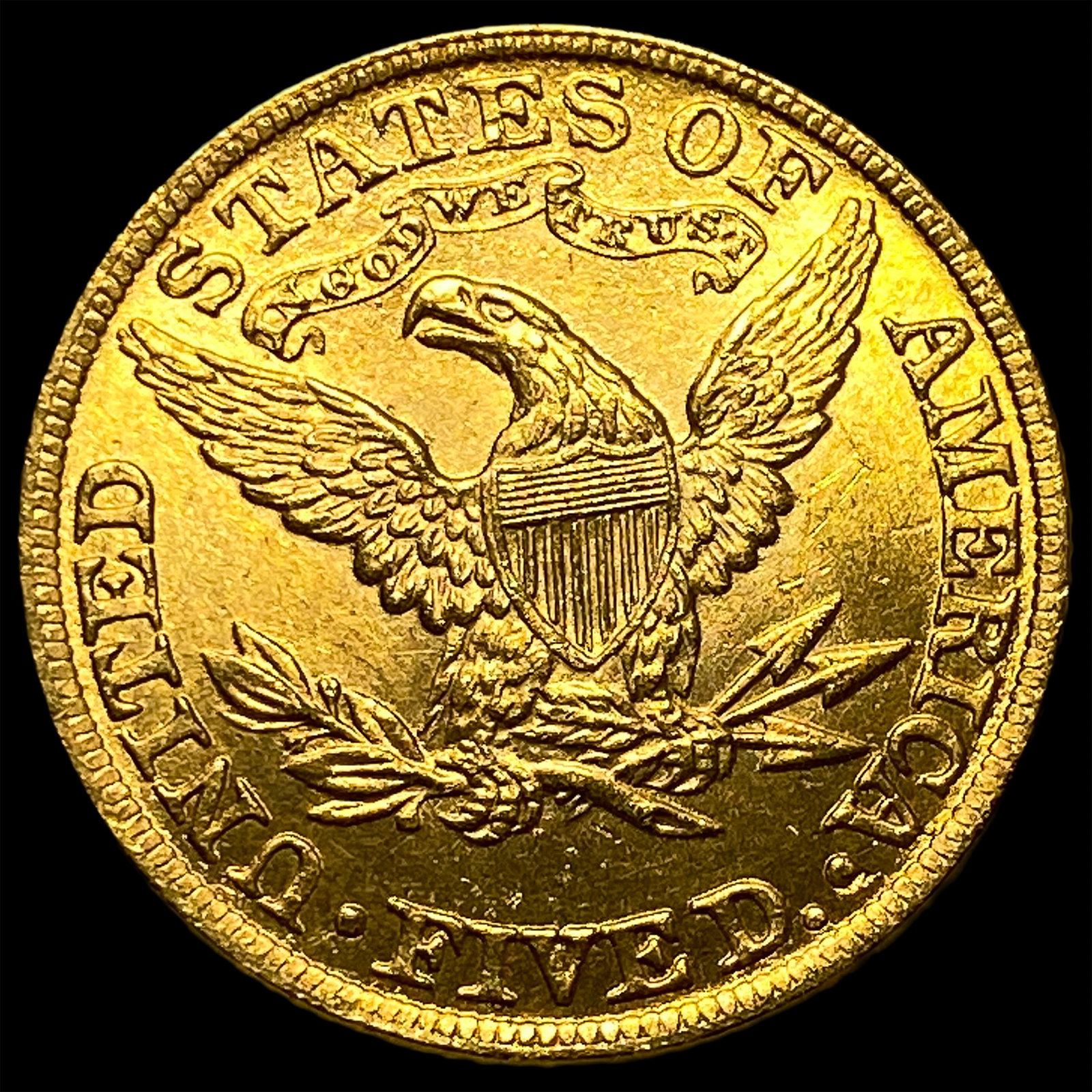 1882 $5 Gold Half Eagle - 2