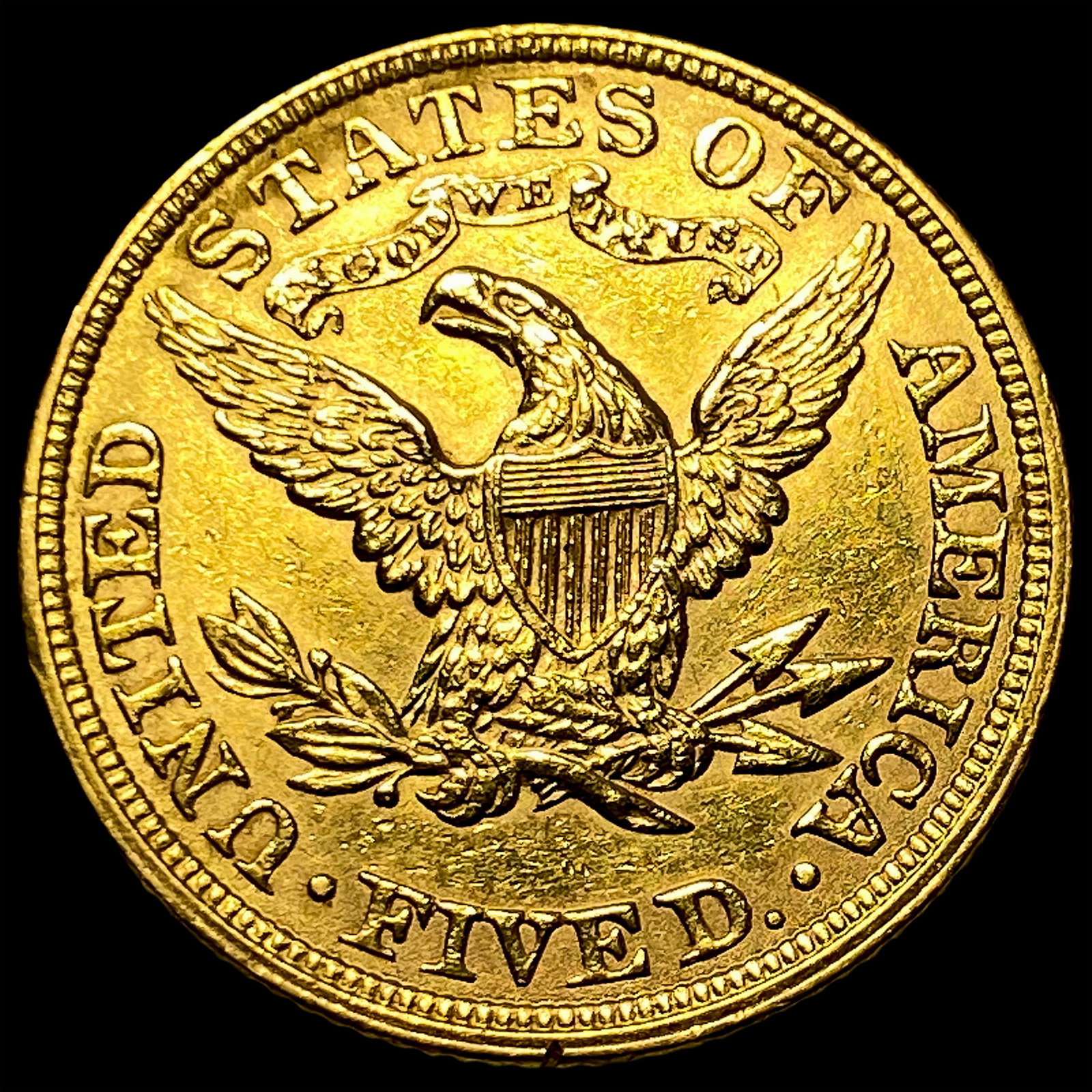 1898 $5 Gold Half Eagle - 2