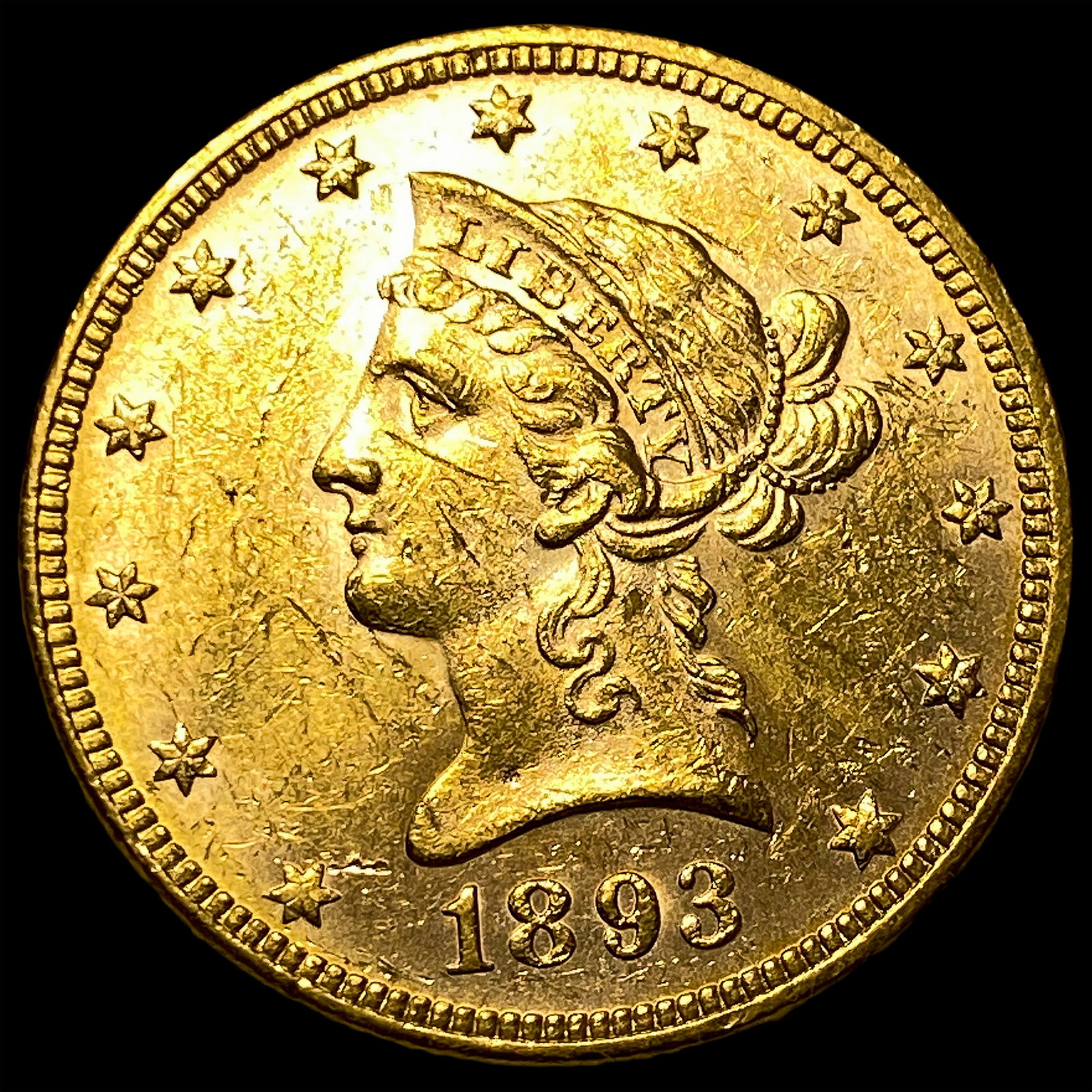 1893 $10 Gold Eagle: 1893 $10 Gold Eagle