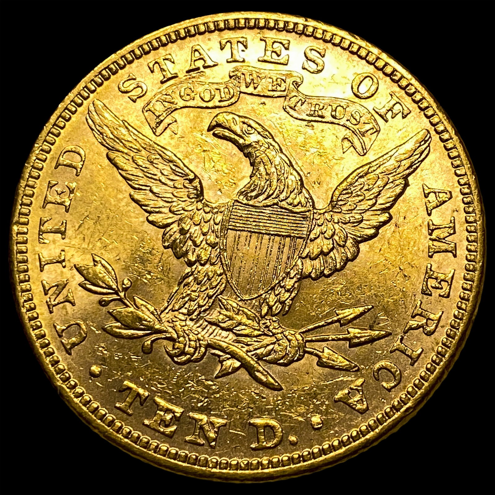 1893 $10 Gold Eagle - 2