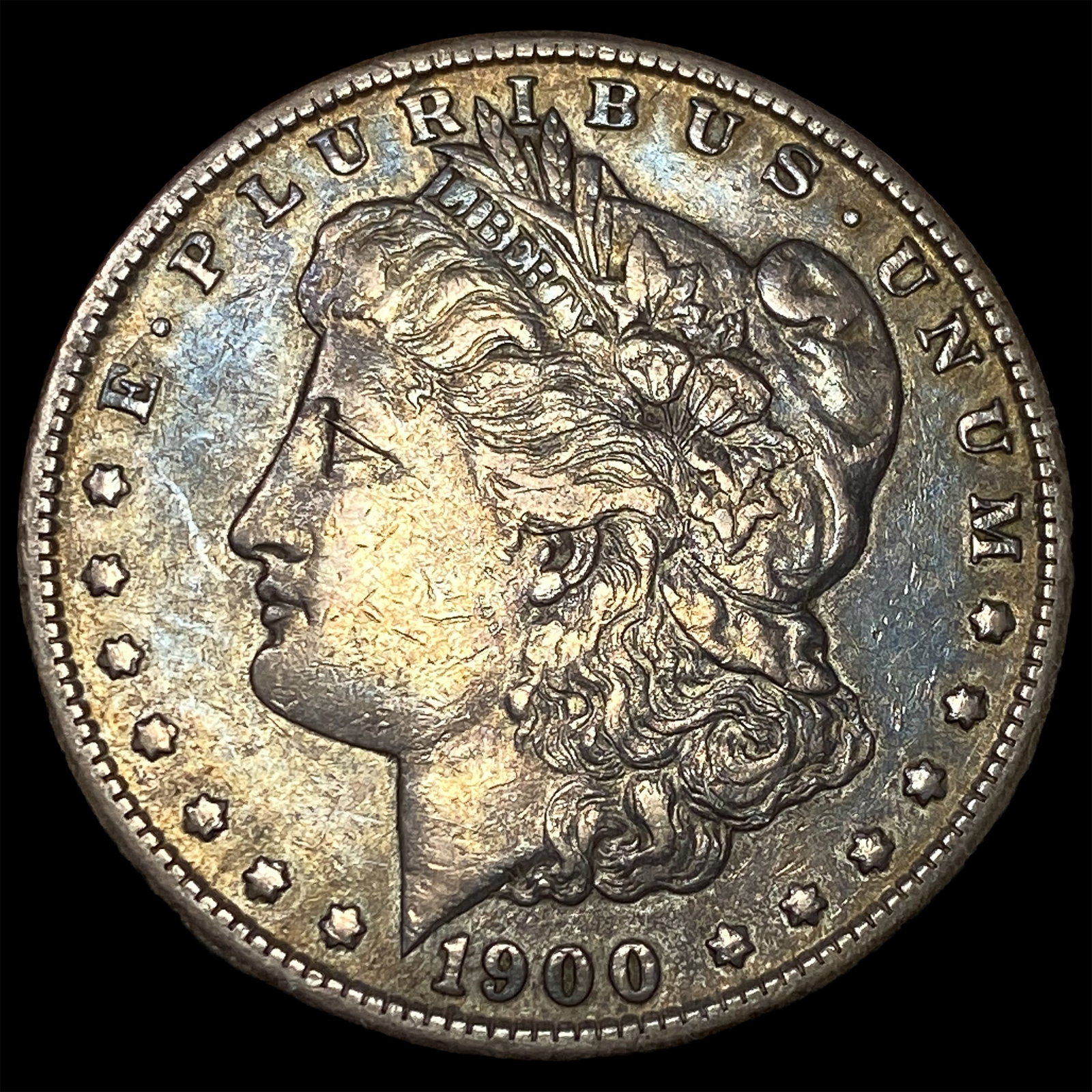 1900-S Silver Morgan Dollar CLOSELY UNCIRCULATED: 1900-S Silver Morgan Dollar CLOSELY UNCIRCULATED