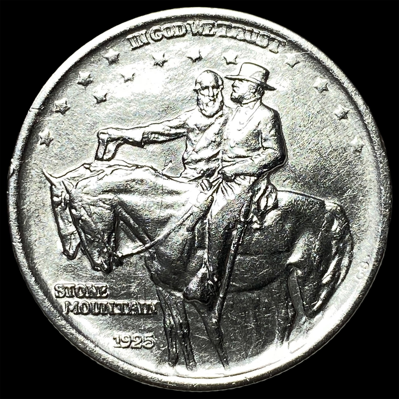 1925 Silver Half Dollar Stone Mountain GEM BU: 1925 Silver Half Dollar Stone Mountain GEM BU
