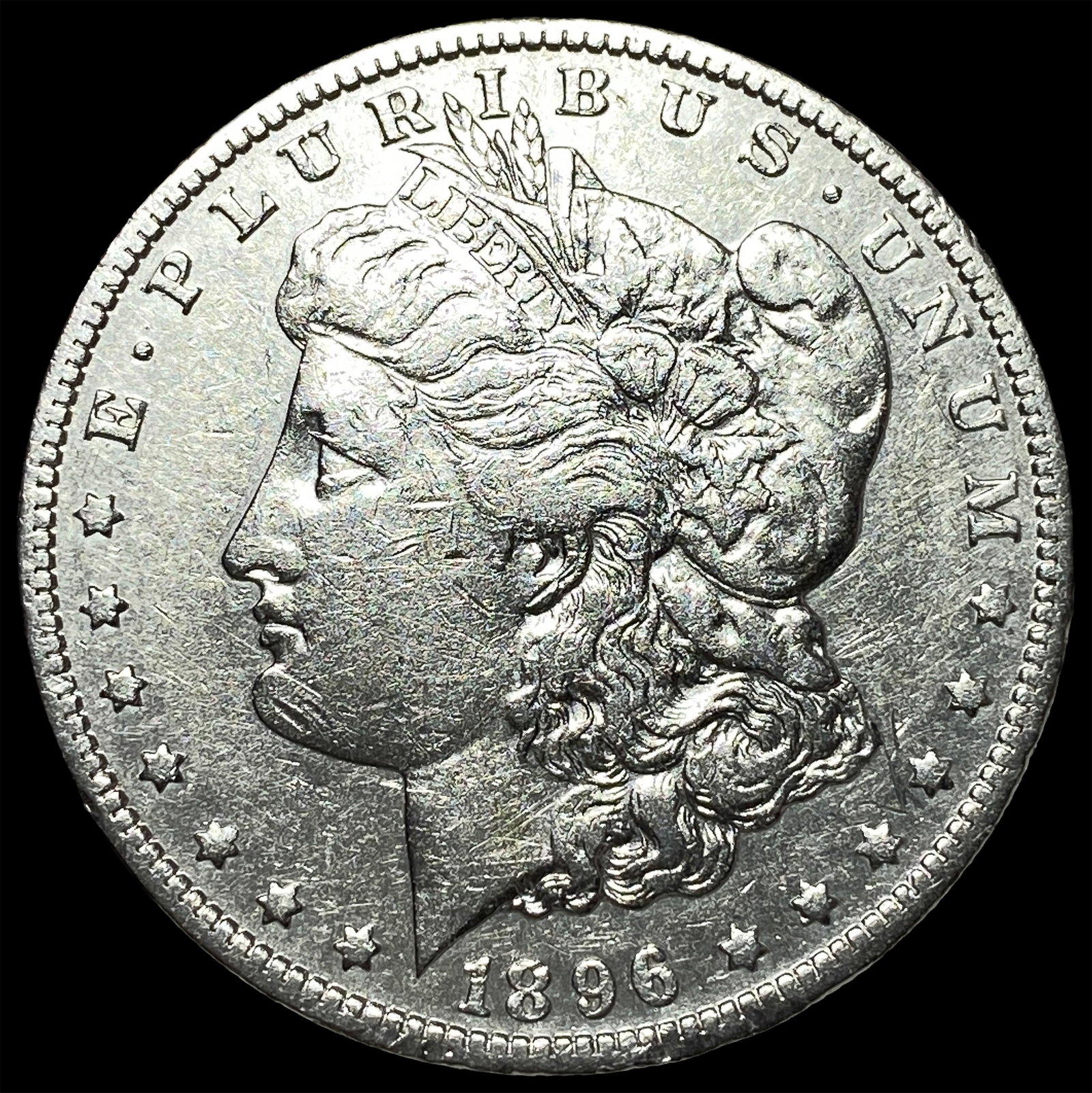 1896-O Silver Morgan Dollar CLOSELY UNCIRCULATED: 1896-O Silver Morgan Dollar CLOSELY UNCIRCULATED