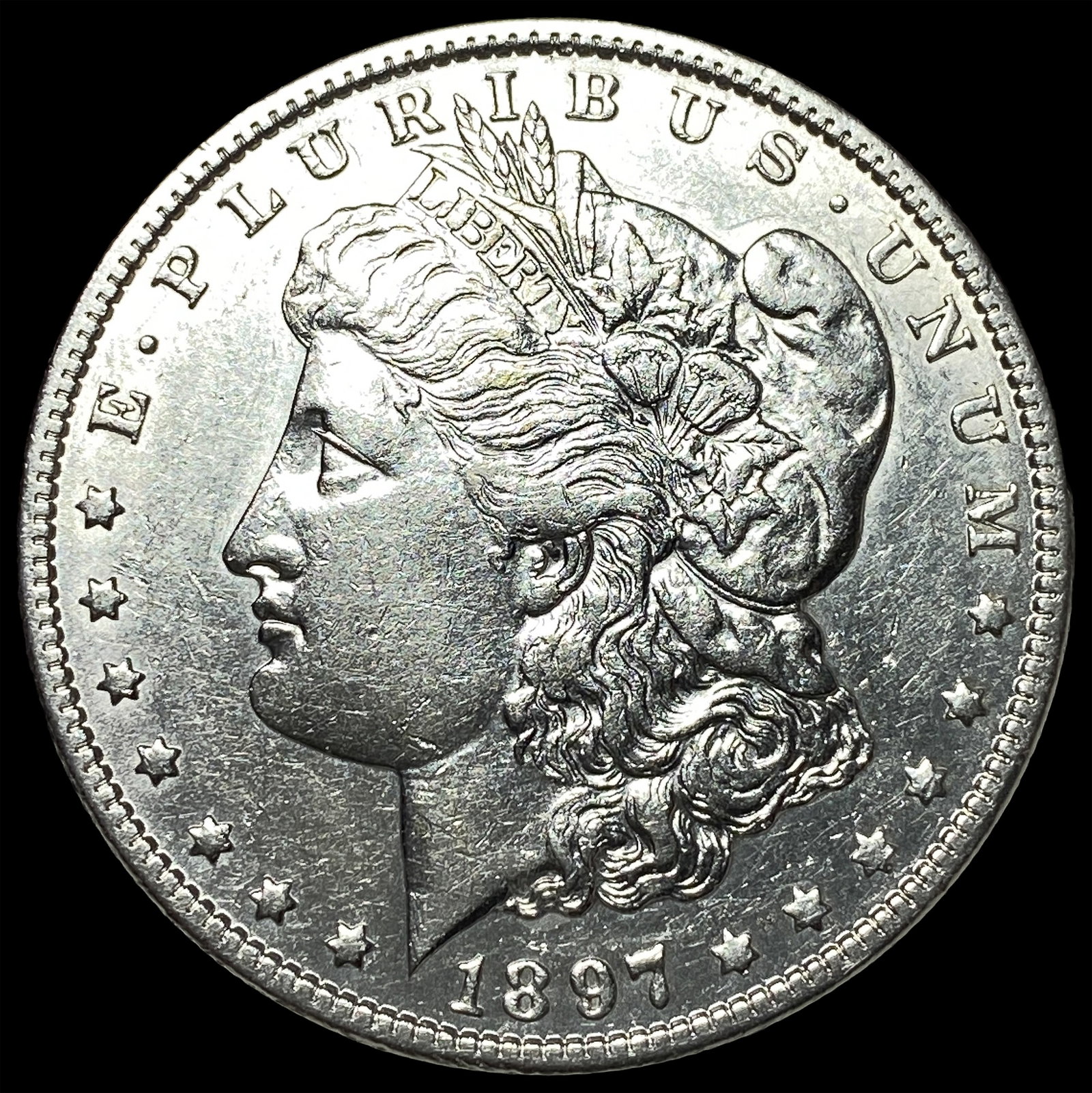1897 Morgan Silver Dollar UNCIRCULATED: 1897 Morgan Silver Dollar UNCIRCULATED