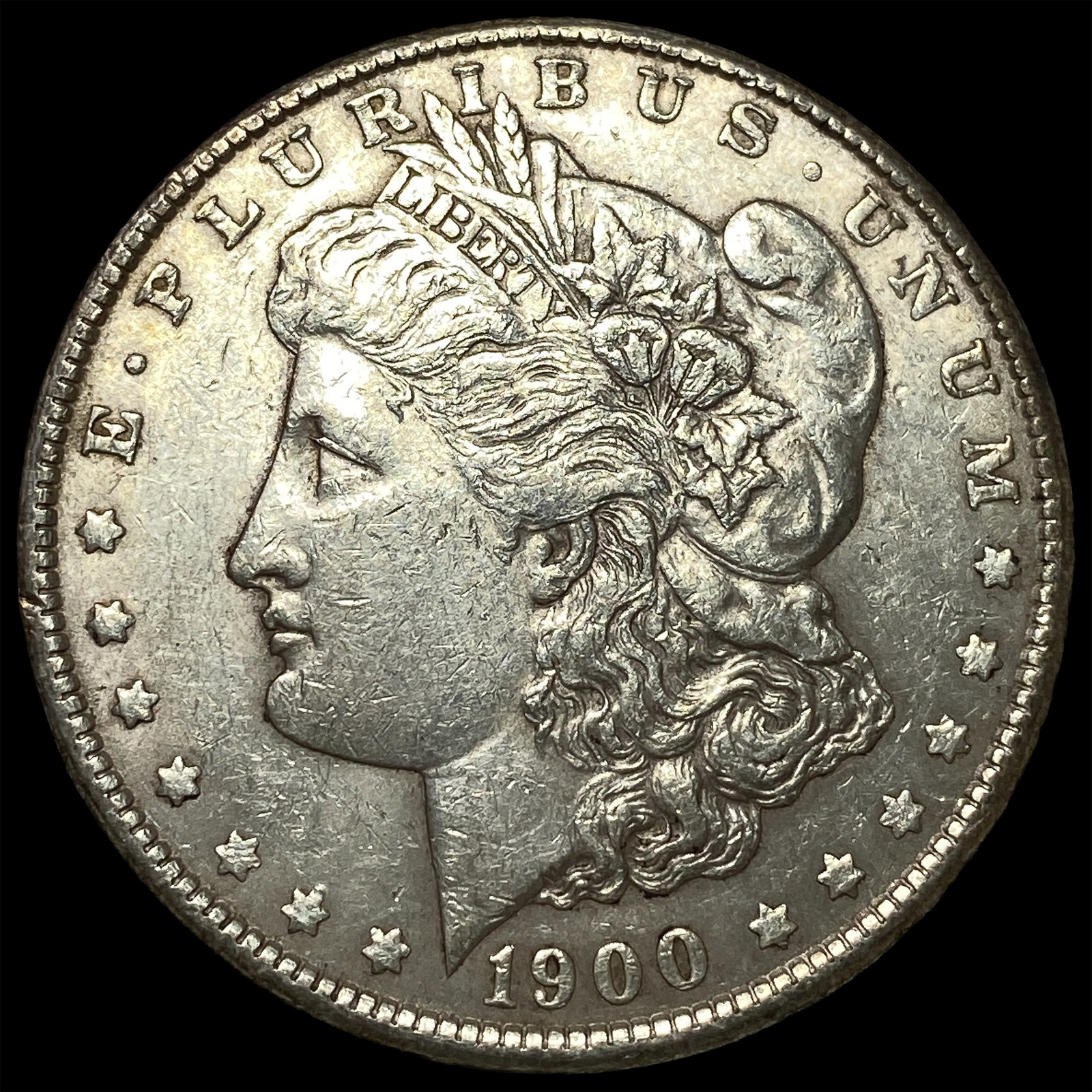 1900 Morgan Silver Dollar CHOICE AU: 1900 Morgan Silver Dollar CHOICE AU