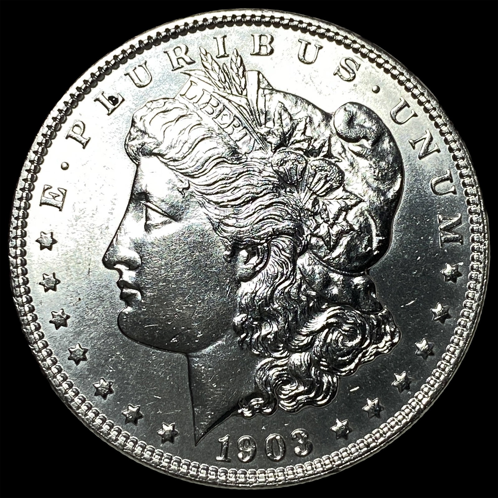 1903 Morgan Silver Dollar GEM BU: 1903 Morgan Silver Dollar GEM BU