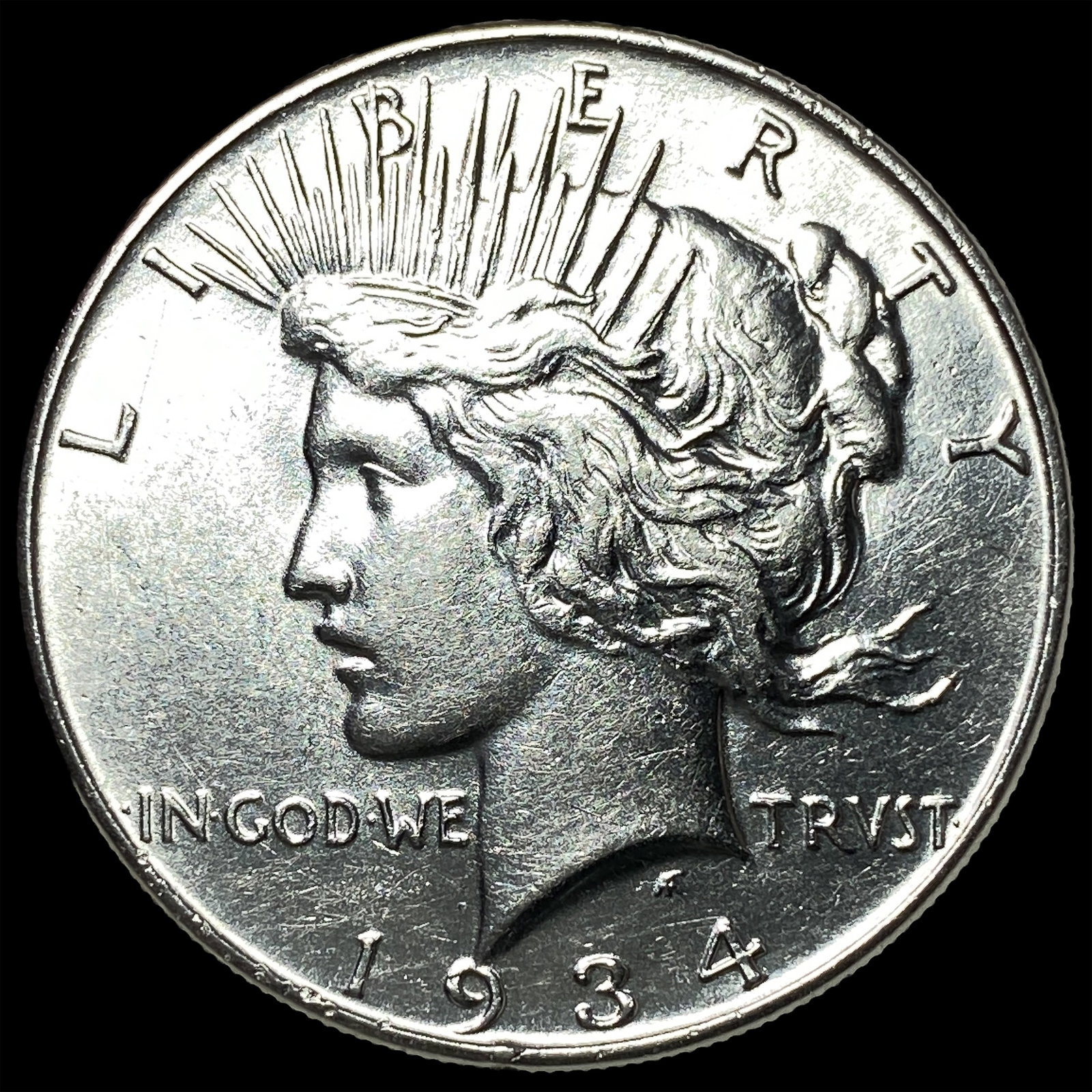1934 Silver Peace Dollar UNCIRCULATED: 1934 Silver Peace Dollar UNCIRCULATED