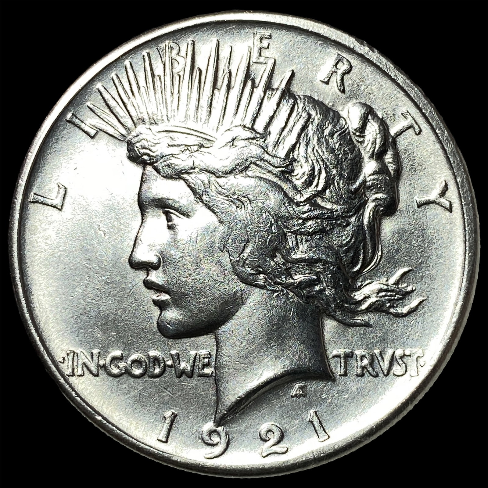 1921 Silver Peace Dollar CHOICE BU: 1921 Silver Peace Dollar CHOICE BU