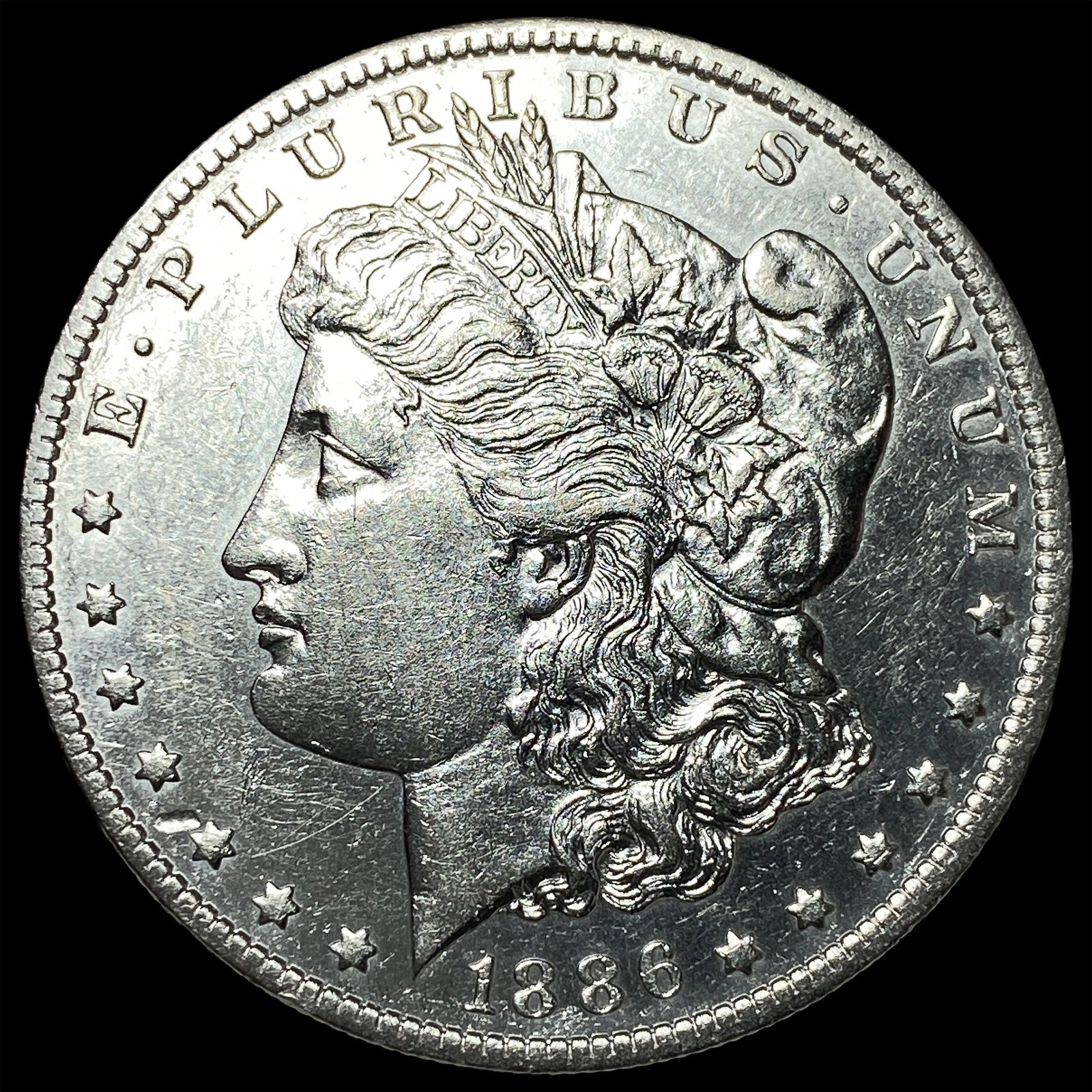 1886-O Silver Morgan Dollar CHOICE AU: 1886-O Silver Morgan Dollar CHOICE AU