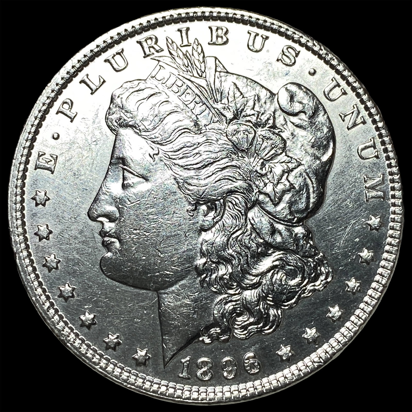 1896 Morgan Silver Dollar UNCIRCULATED: 1896 Morgan Silver Dollar UNCIRCULATED