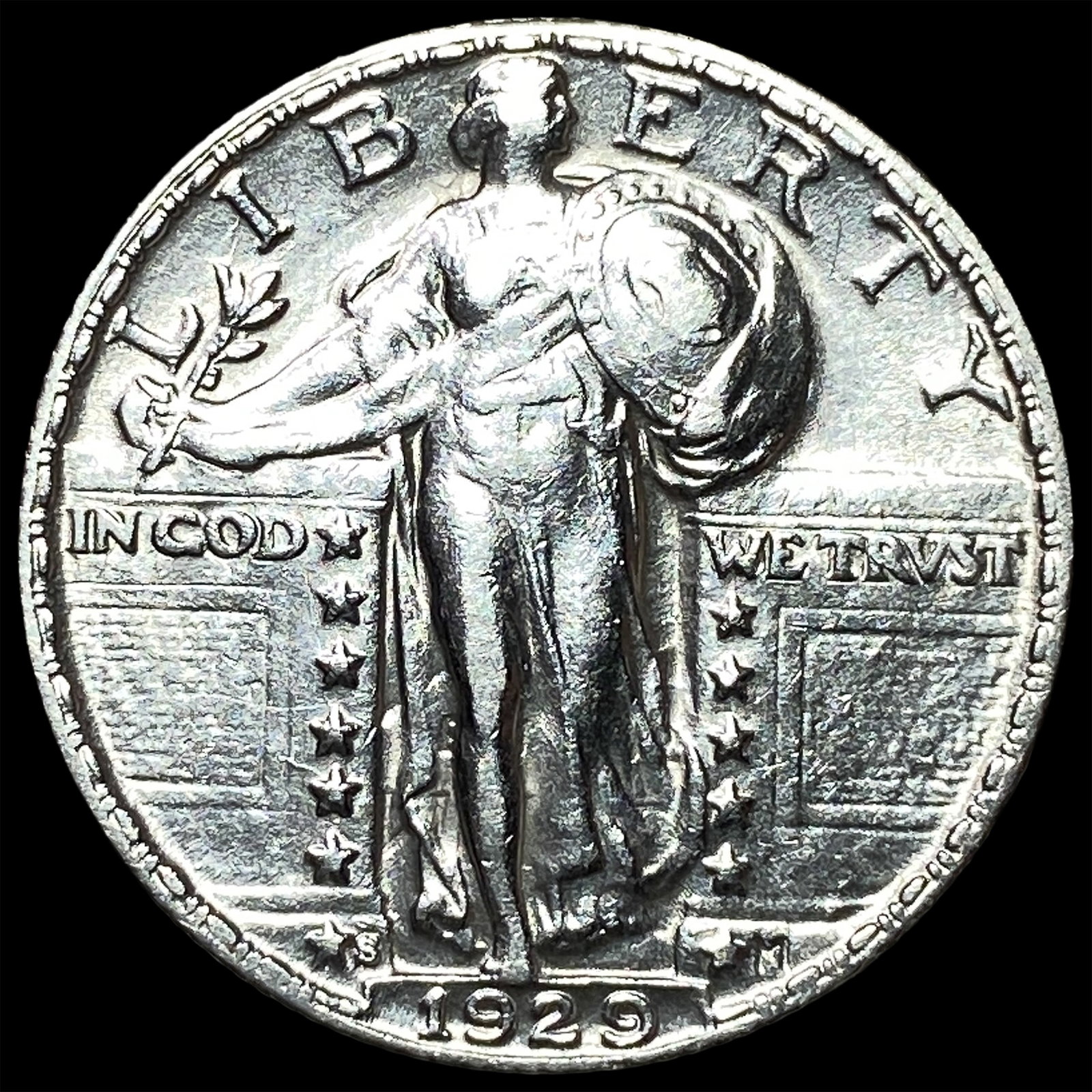 1929-S Silver Standing Liberty Quarter UNCIRCULATED (1 of 2)