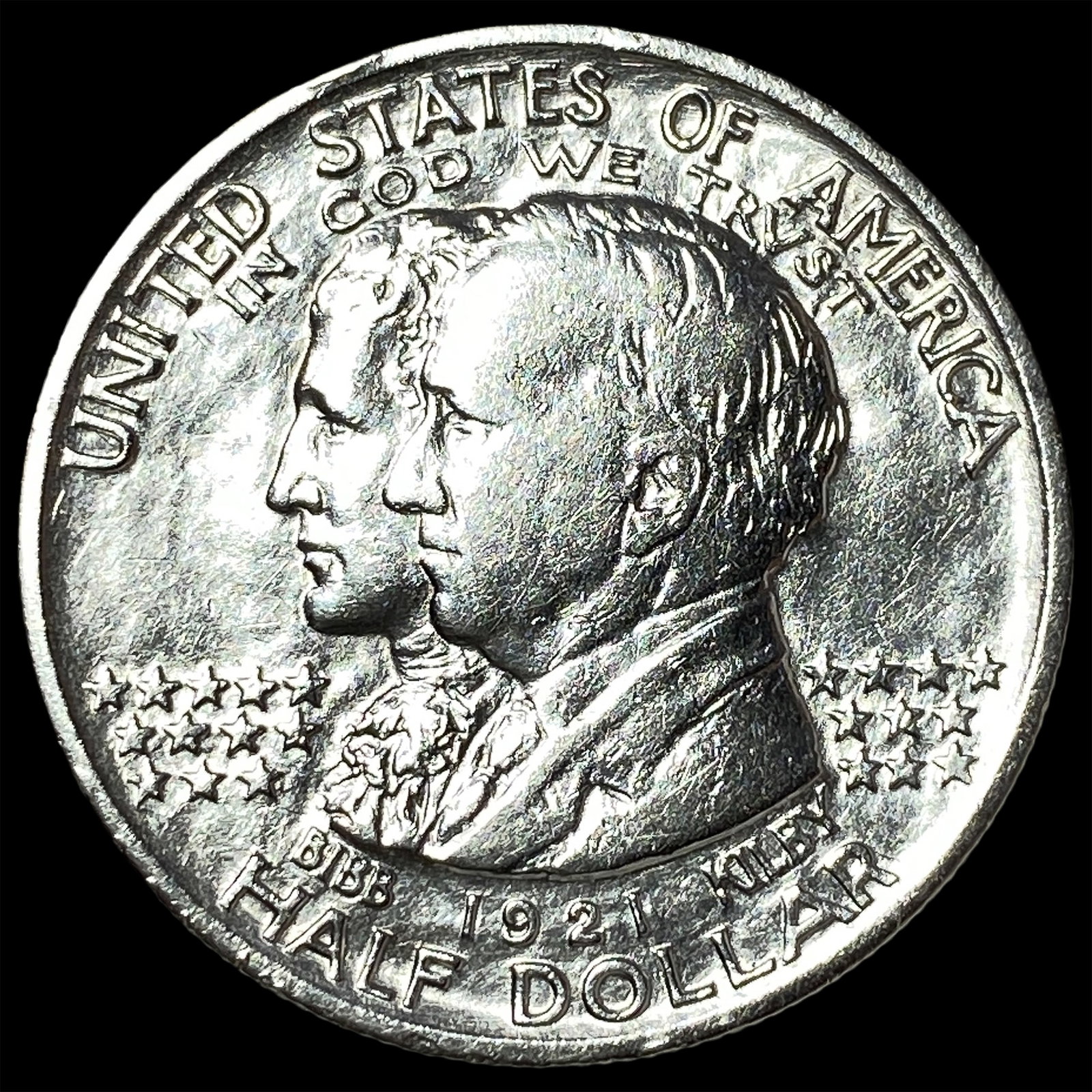 1921 Silver Alabama Centennial Half Dollar CHOICE BU: 1921 Silver Alabama Centennial Half Dollar CHOICE BU