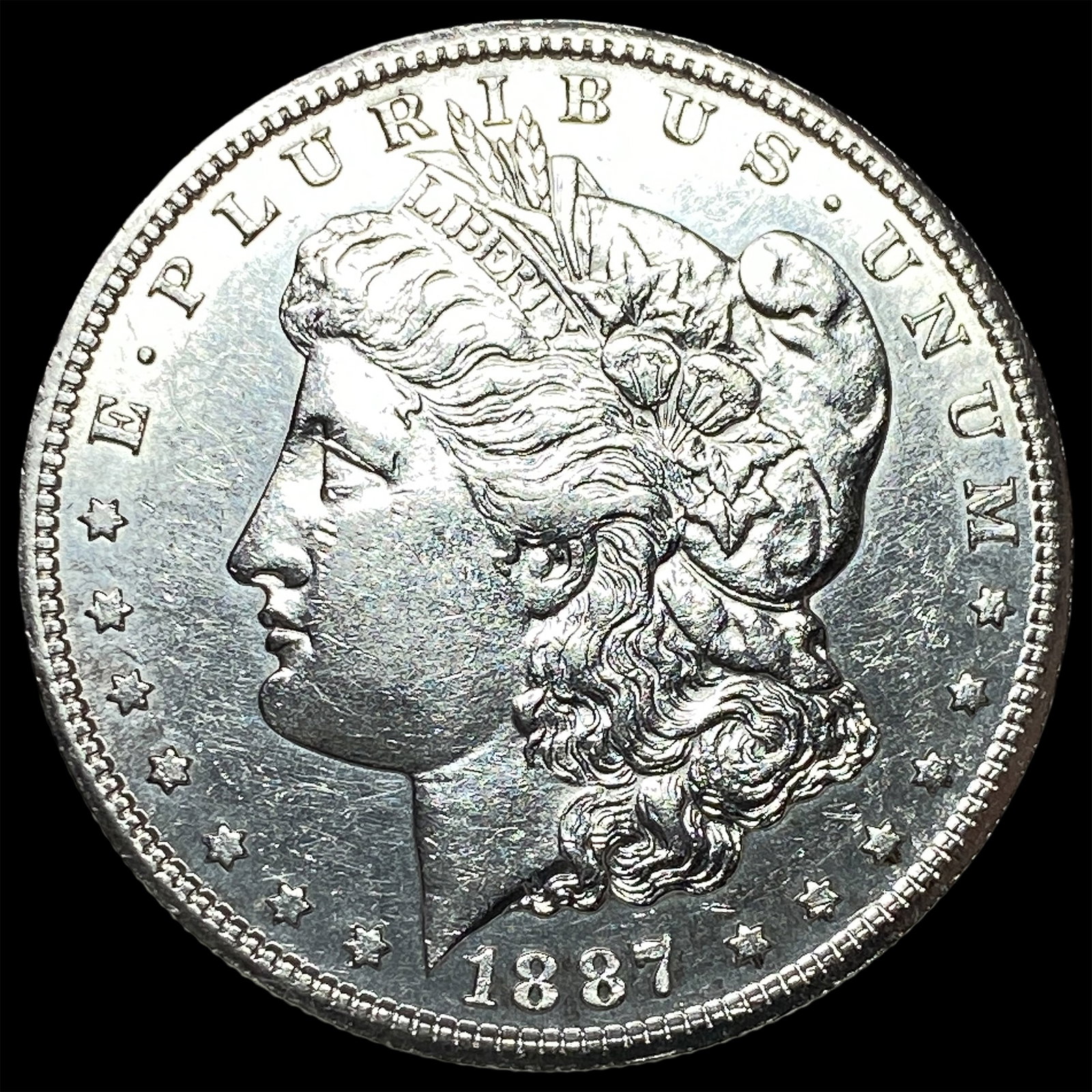 1887-S Silver Morgan Dollar UNCIRCULATED: 1887-S Silver Morgan Dollar UNCIRCULATED