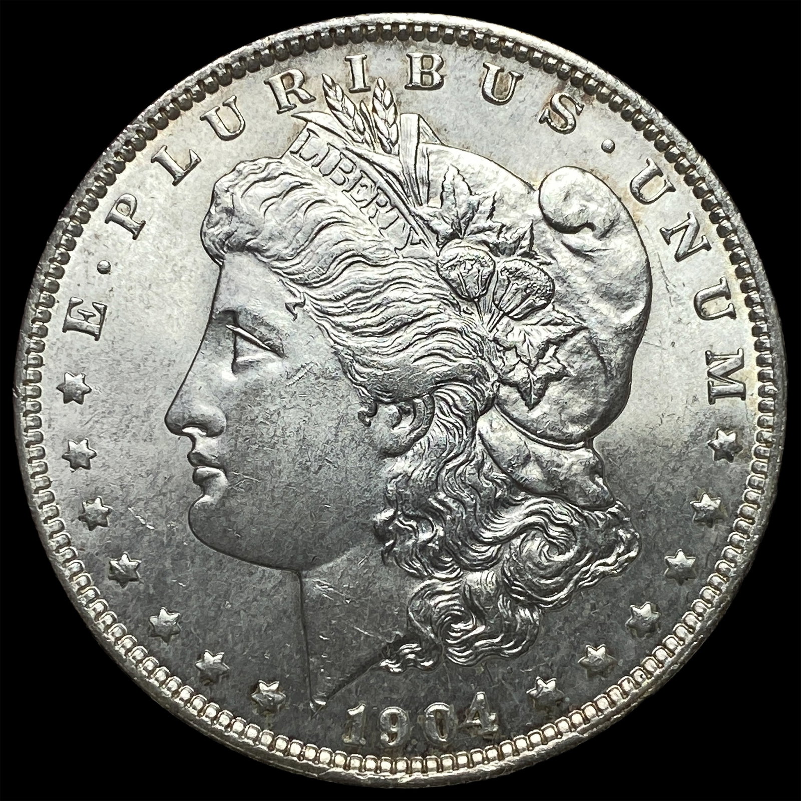 1904-O Silver Morgan Dollar UNCIRCULATED: 1904-O Silver Morgan Dollar UNCIRCULATED