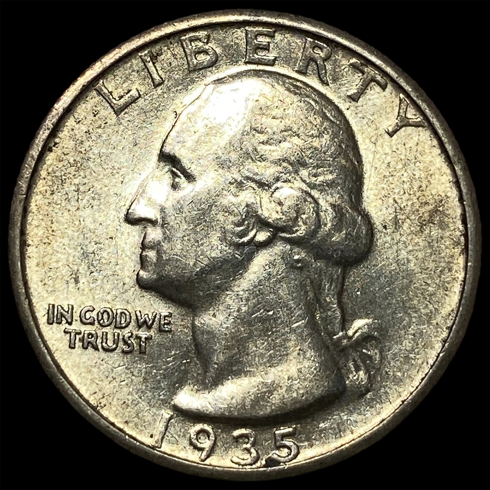 1935-D Silver Washington Quarter UNCIRCULATED (1 of 2)