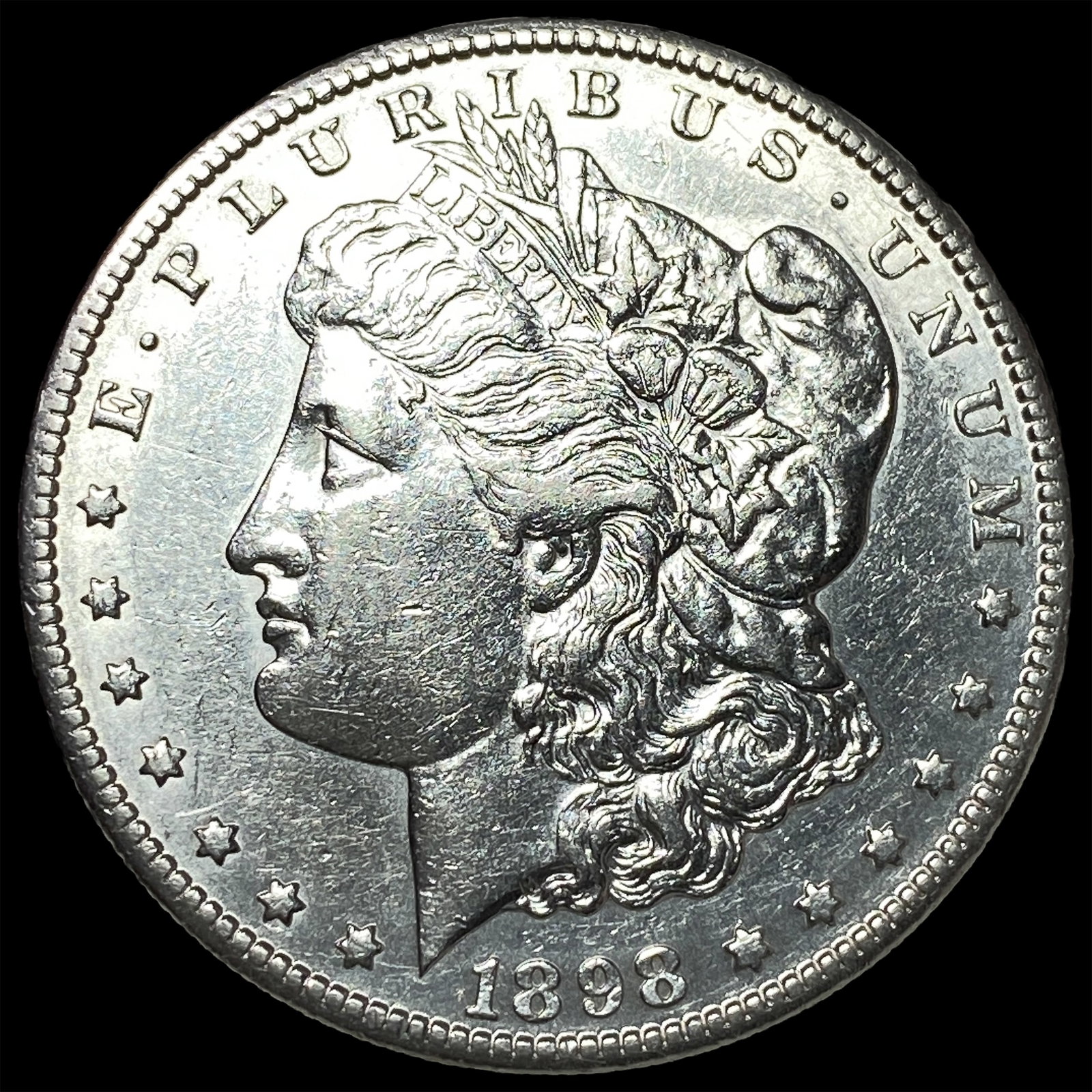 1898-S Silver Morgan Dollar UNCIRCULATED: 1898-S Silver Morgan Dollar UNCIRCULATED