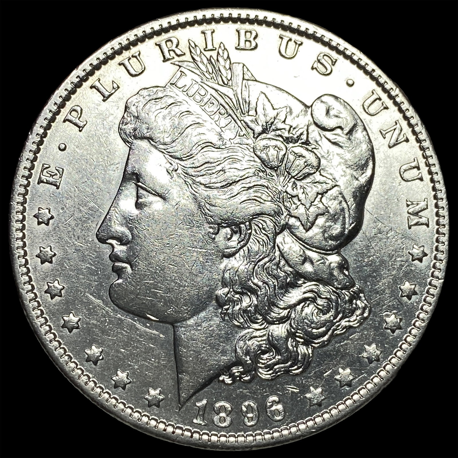 1896-O Silver Morgan Dollar CLOSELY UNCIRCULATED: 1896-O Silver Morgan Dollar CLOSELY UNCIRCULATED