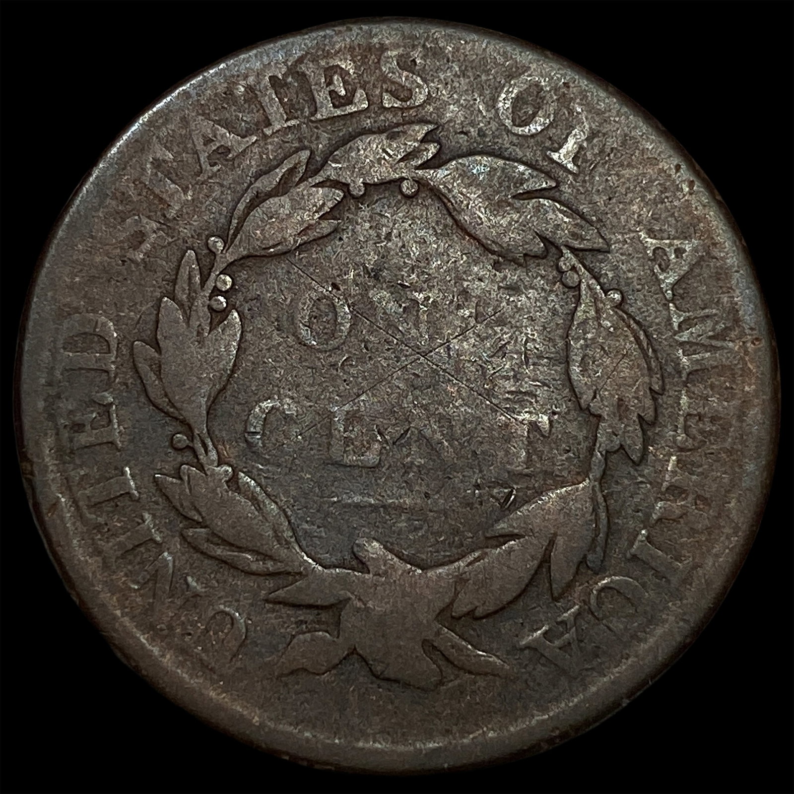 1819 Large Cent NICELY CIRCULATED - 2