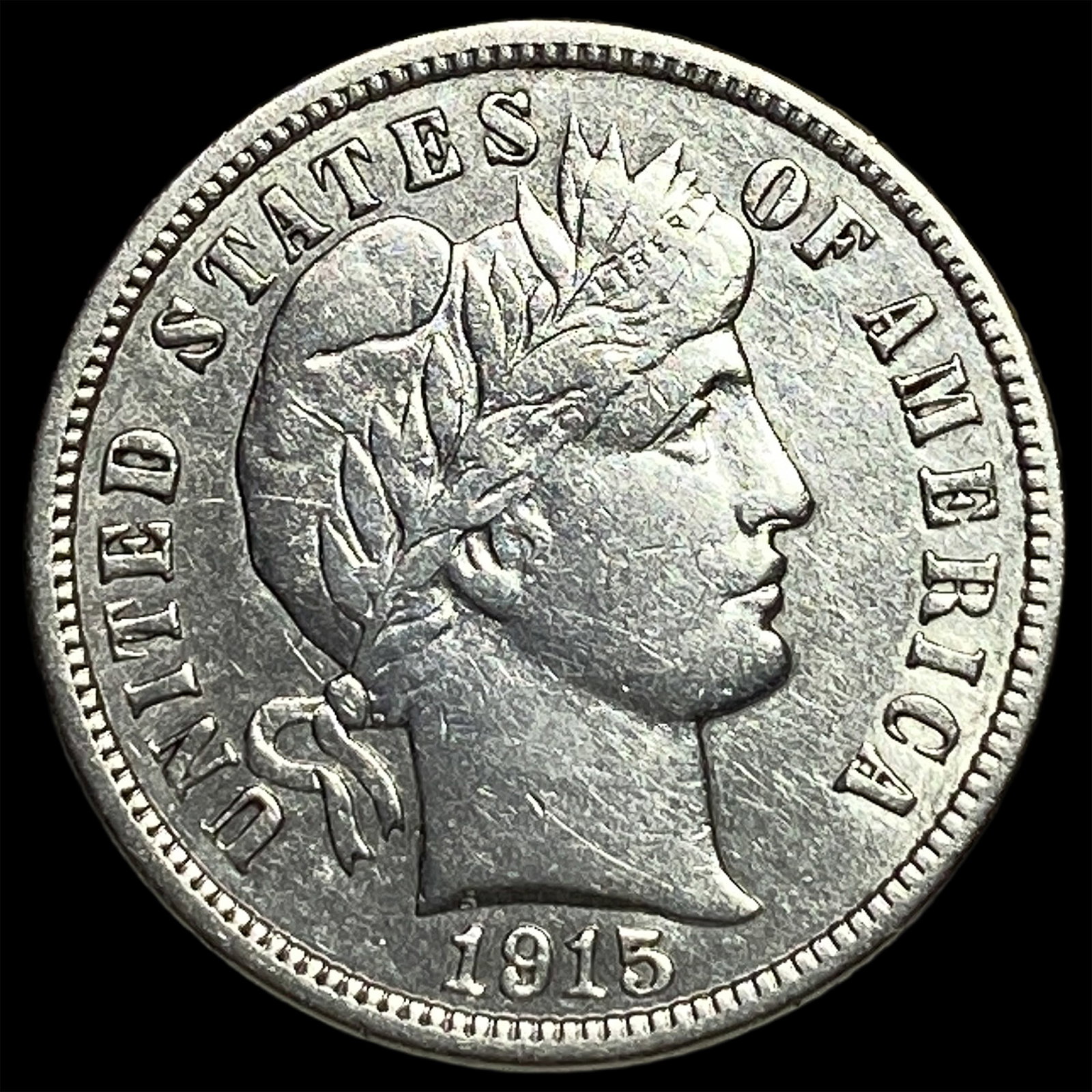 1915 Barber Dime UNCIRCULATED (1 of 2)